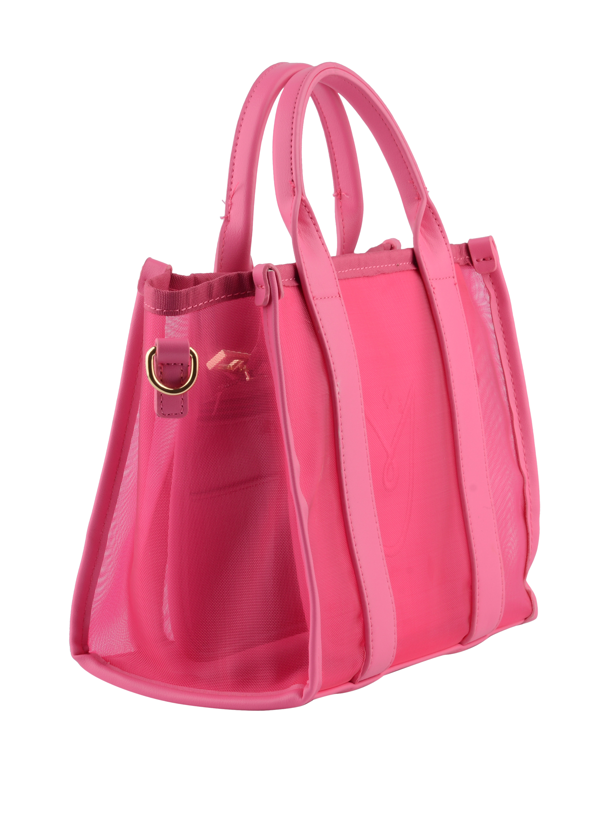 Assia - Petit sac porté main Fuschia