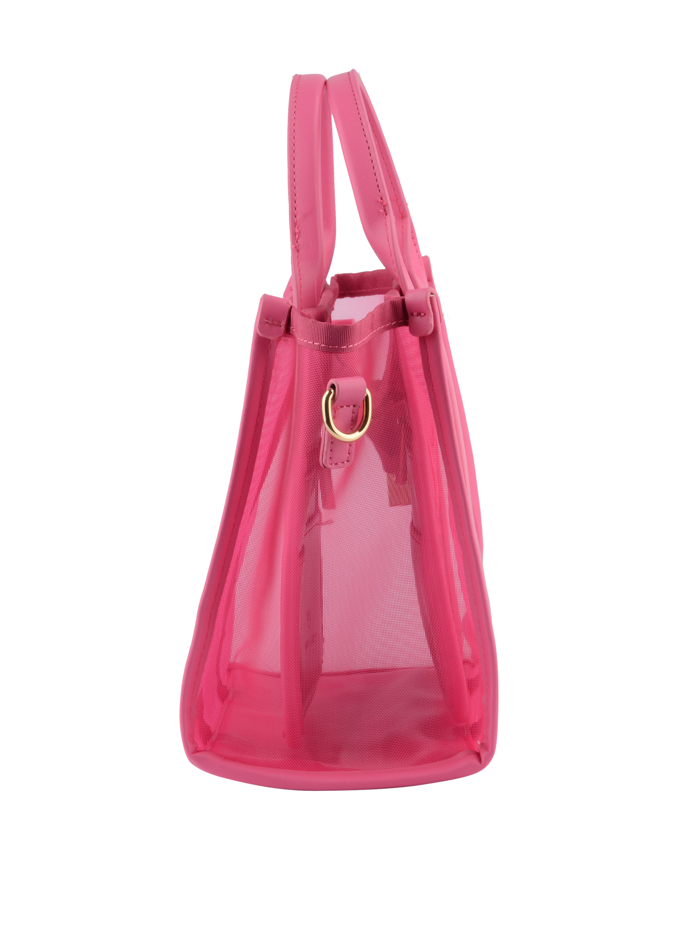 Assia - Petit sac porté main Fuschia