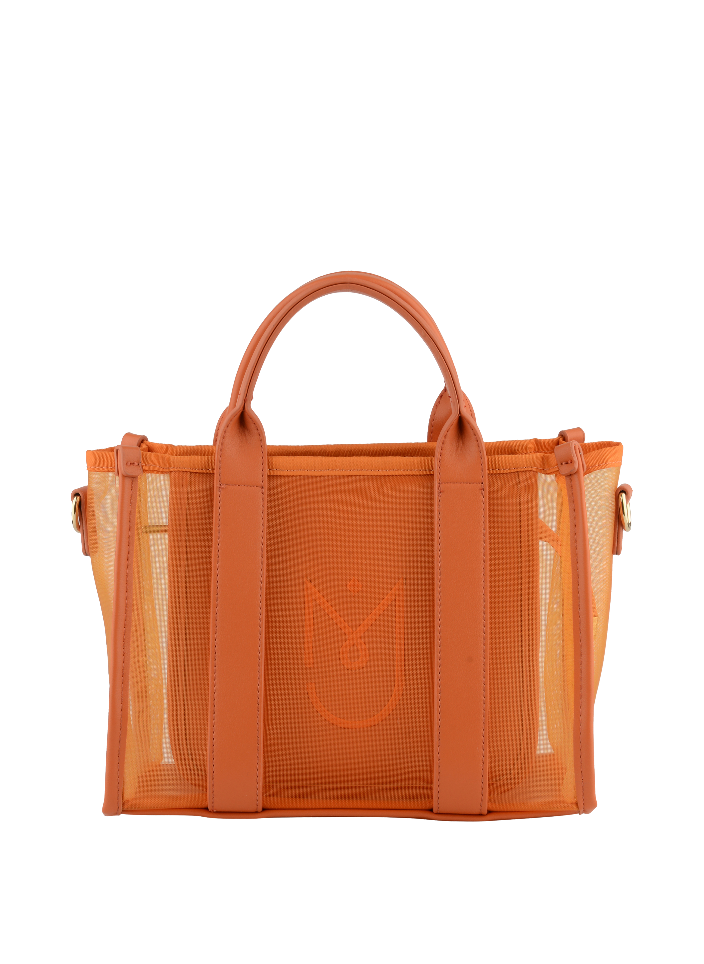 Assia - Petit sac porté main Orange