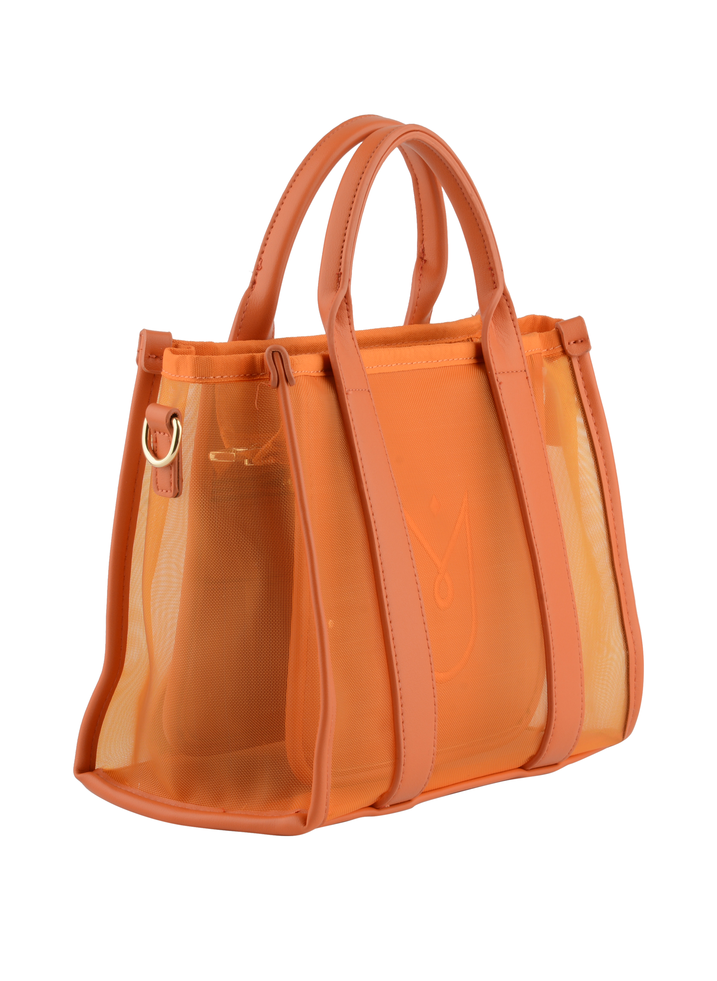 Assia - Petit sac porté main Orange