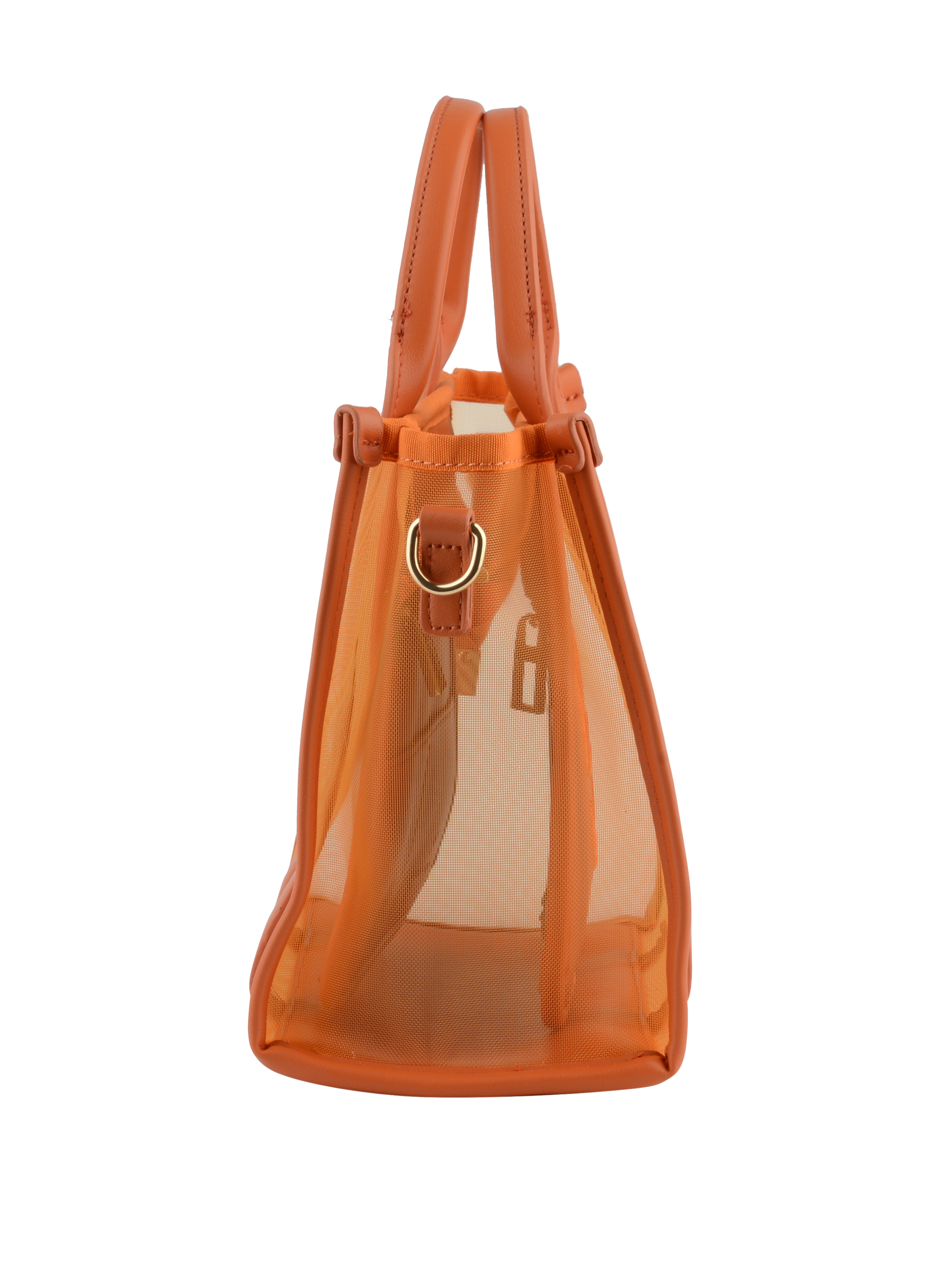 Assia - Petit sac porté main Orange