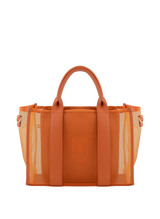 Assia - Grand sac porté main Orange