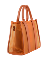 Assia - Grand sac porté main Orange