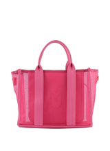Assia - Grand sac porté main Fuschia
