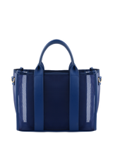 Assia - Grand sac porté main Bleu