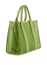 Assia - Grand sac porté main Vert