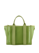 Assia - Grand sac porté main Vert