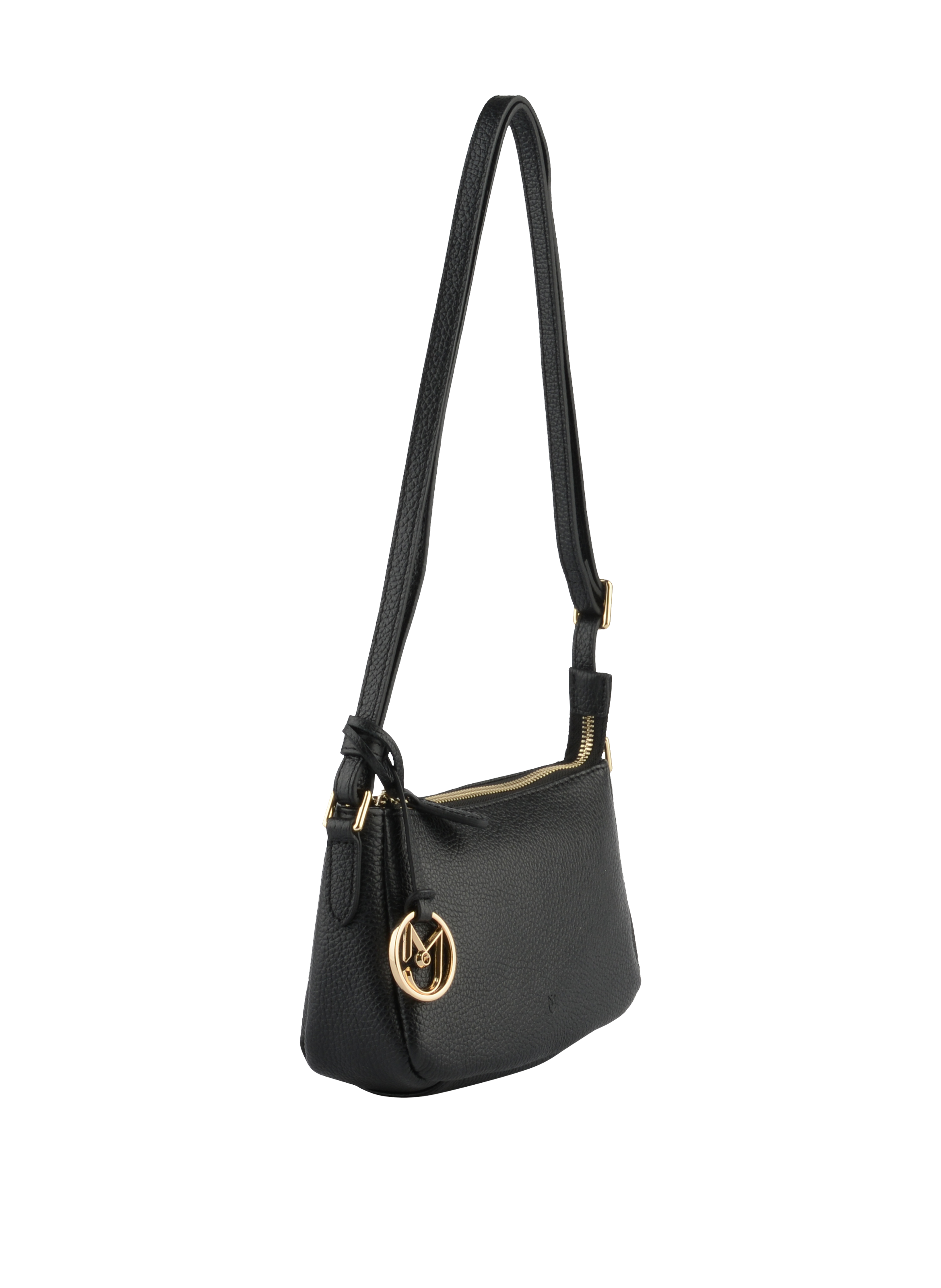 Kenza - Sac porté travers Noir