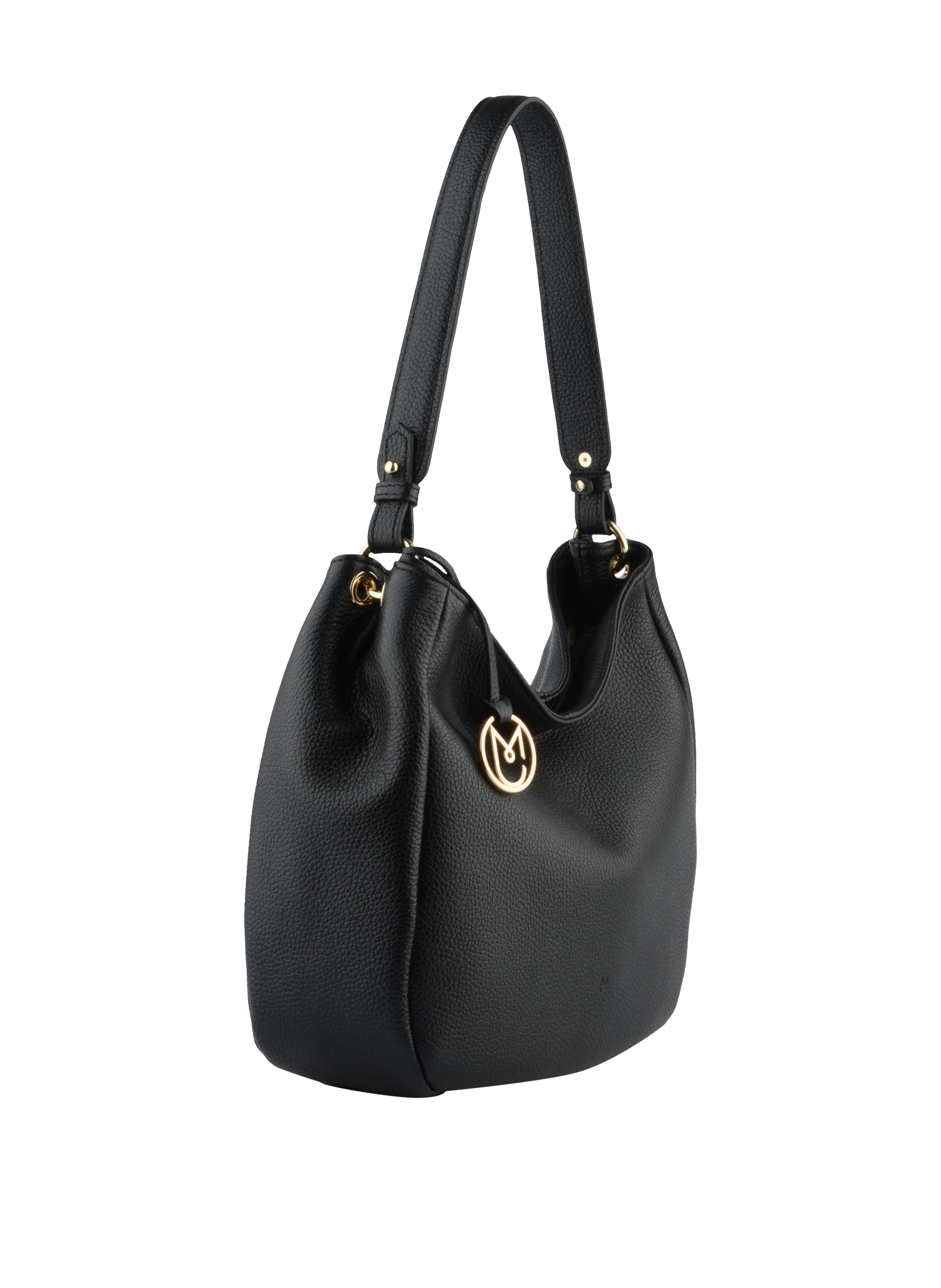 Kenza - Sac porté épaule Noir