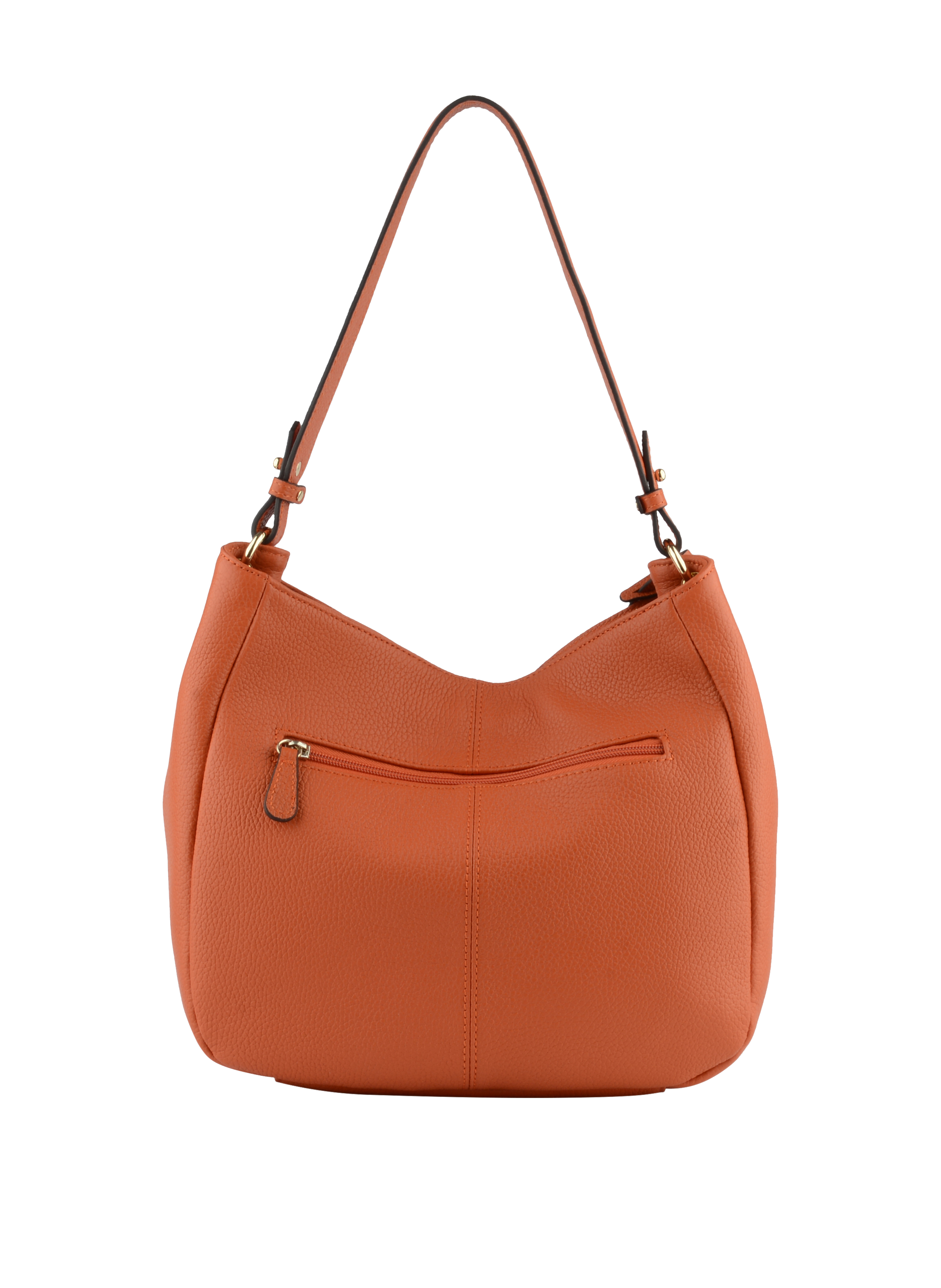 Kenza - Sac porté épaule Orange