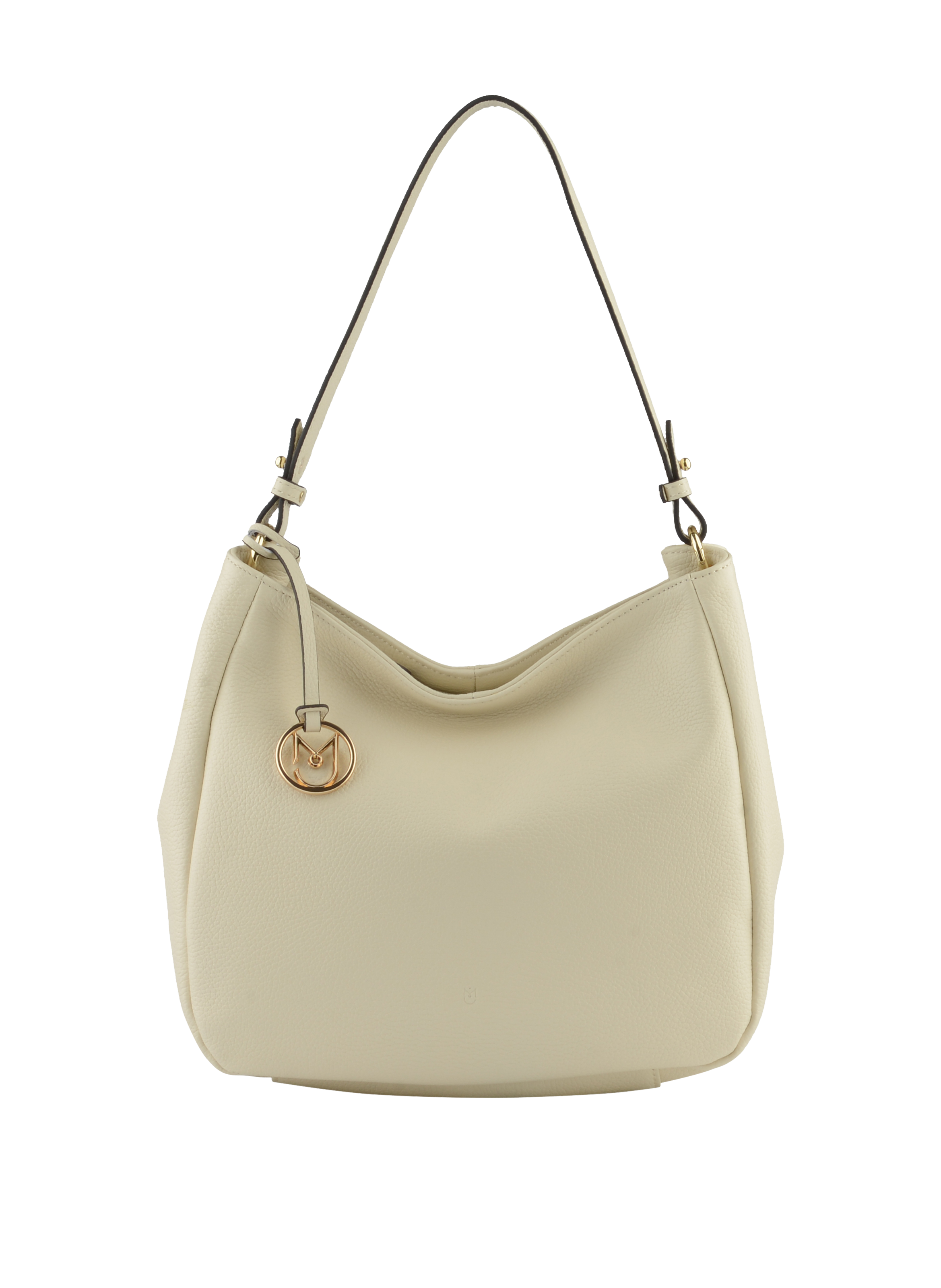 Kenza - Sac porté épaule Beige