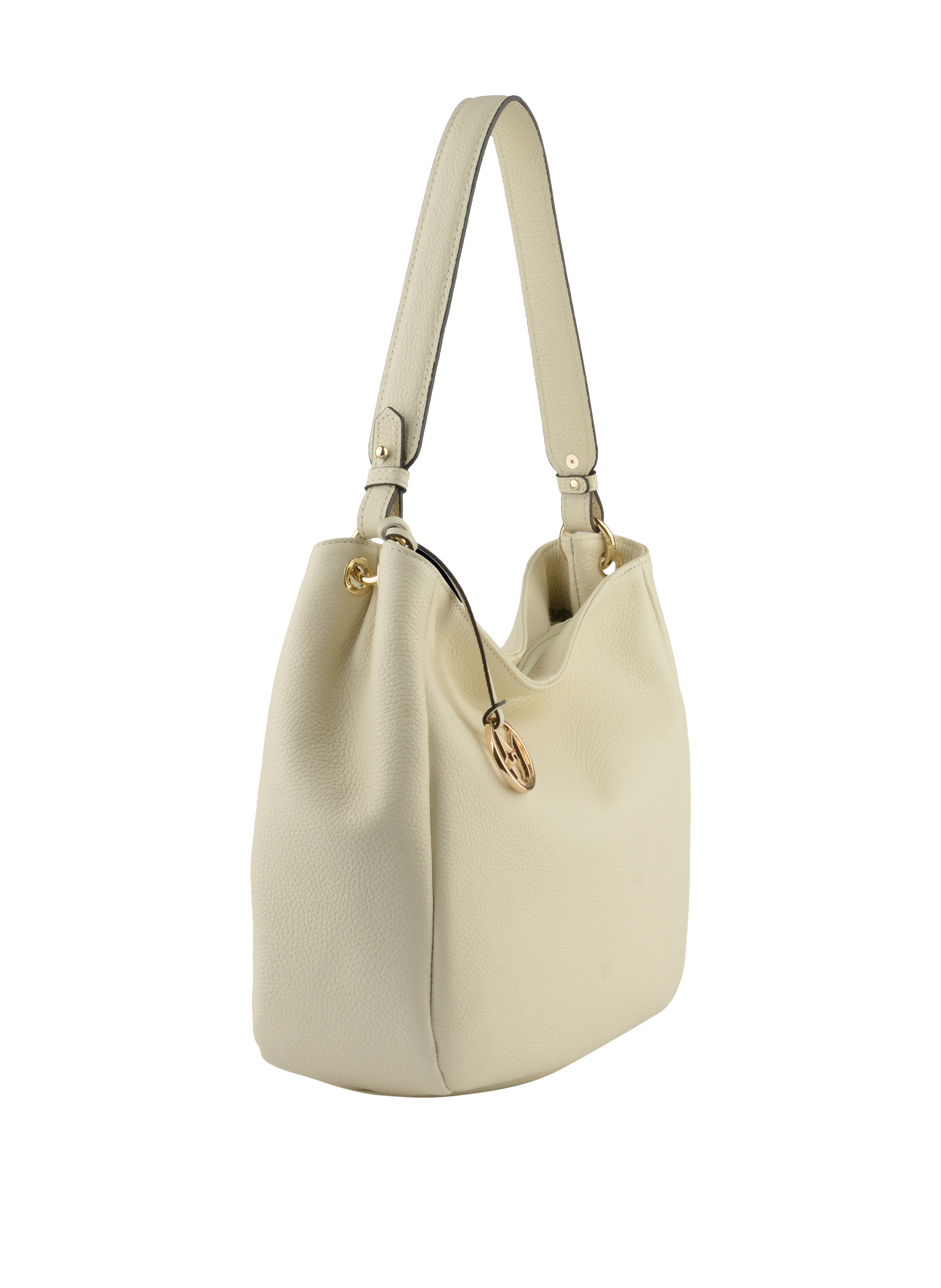Kenza - Sac porté épaule Beige