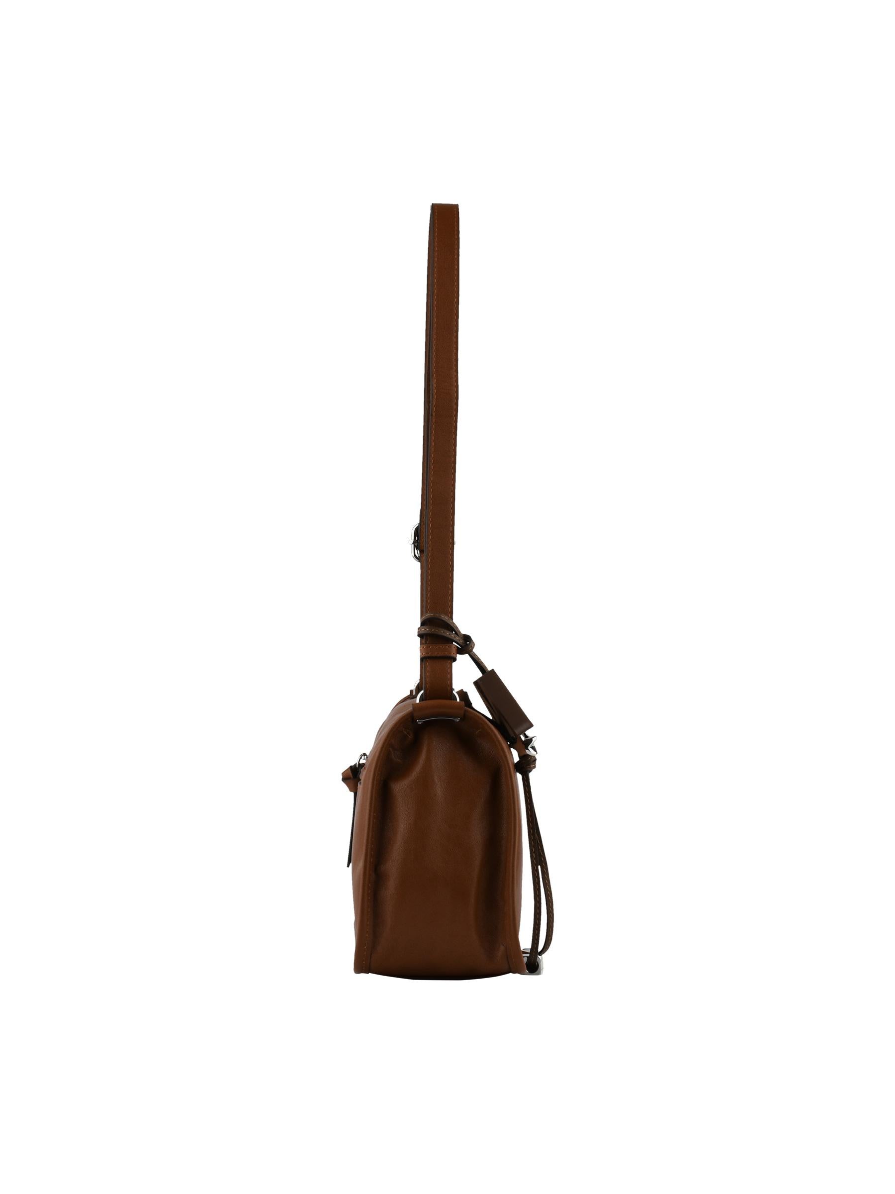 Albane - Sac porté travers camel