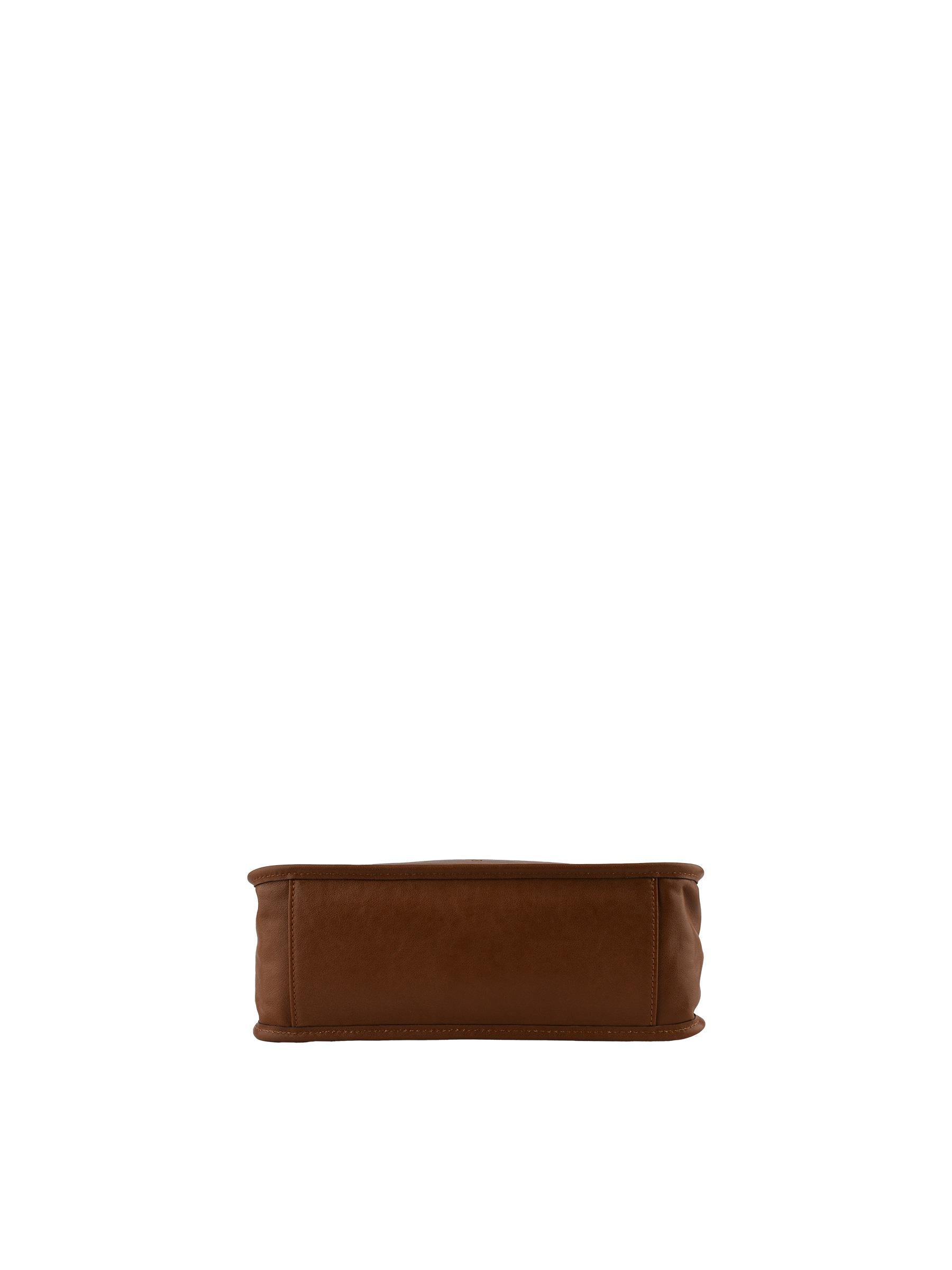 Albane - Sac porté travers camel