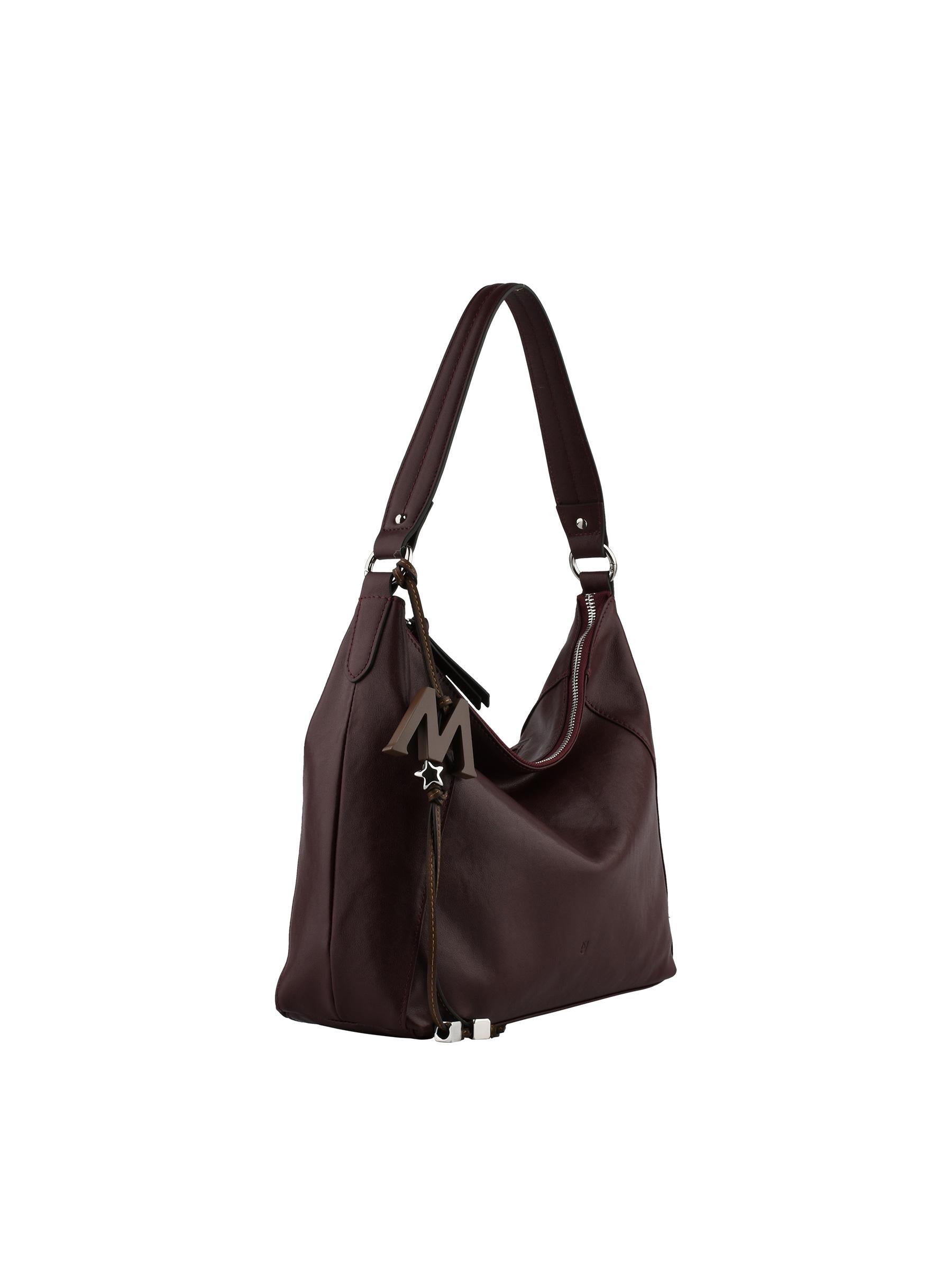 Albane - Sac porté épaule bordeaux