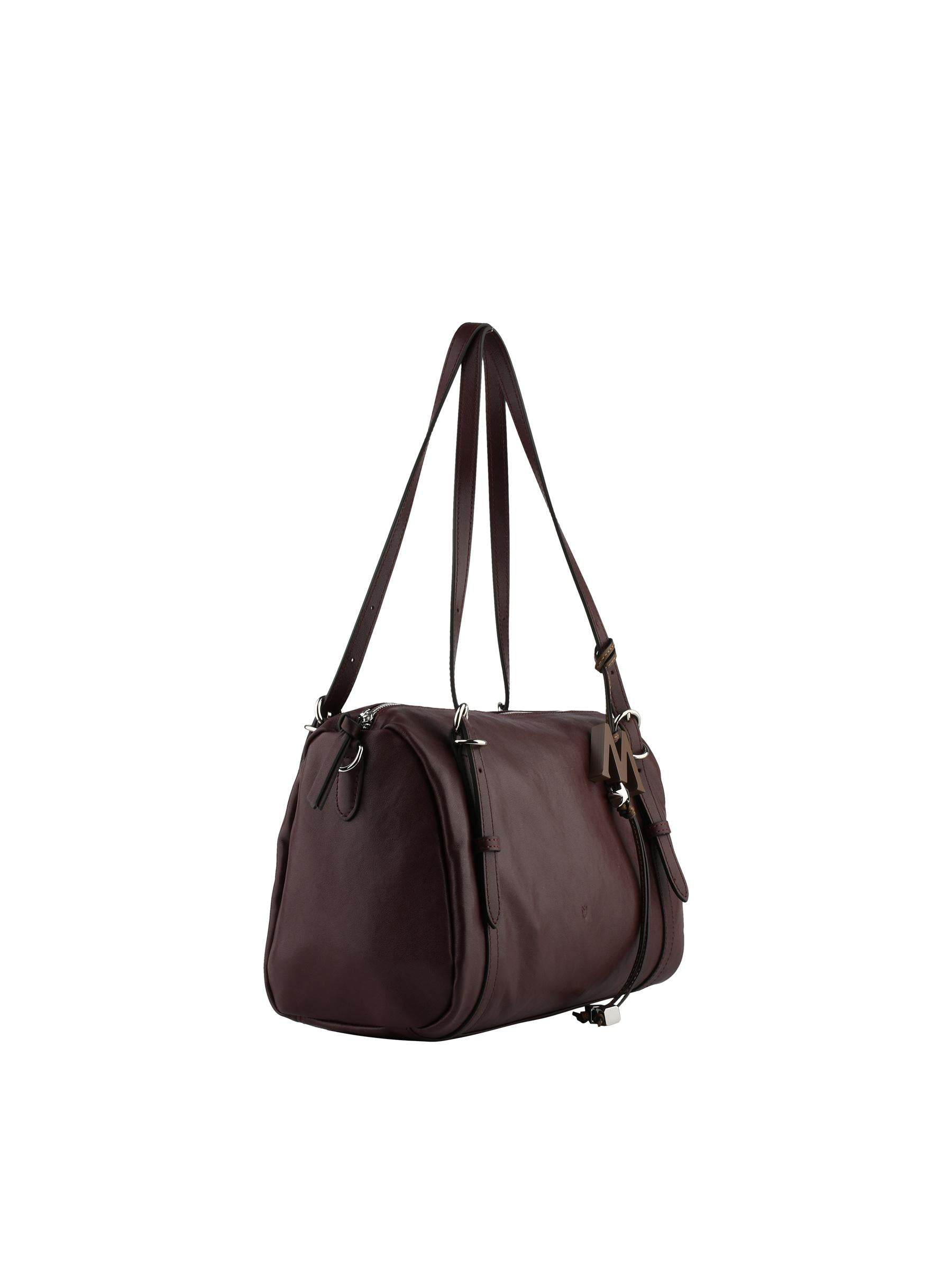 Albane - Sac porté épaule bordeaux