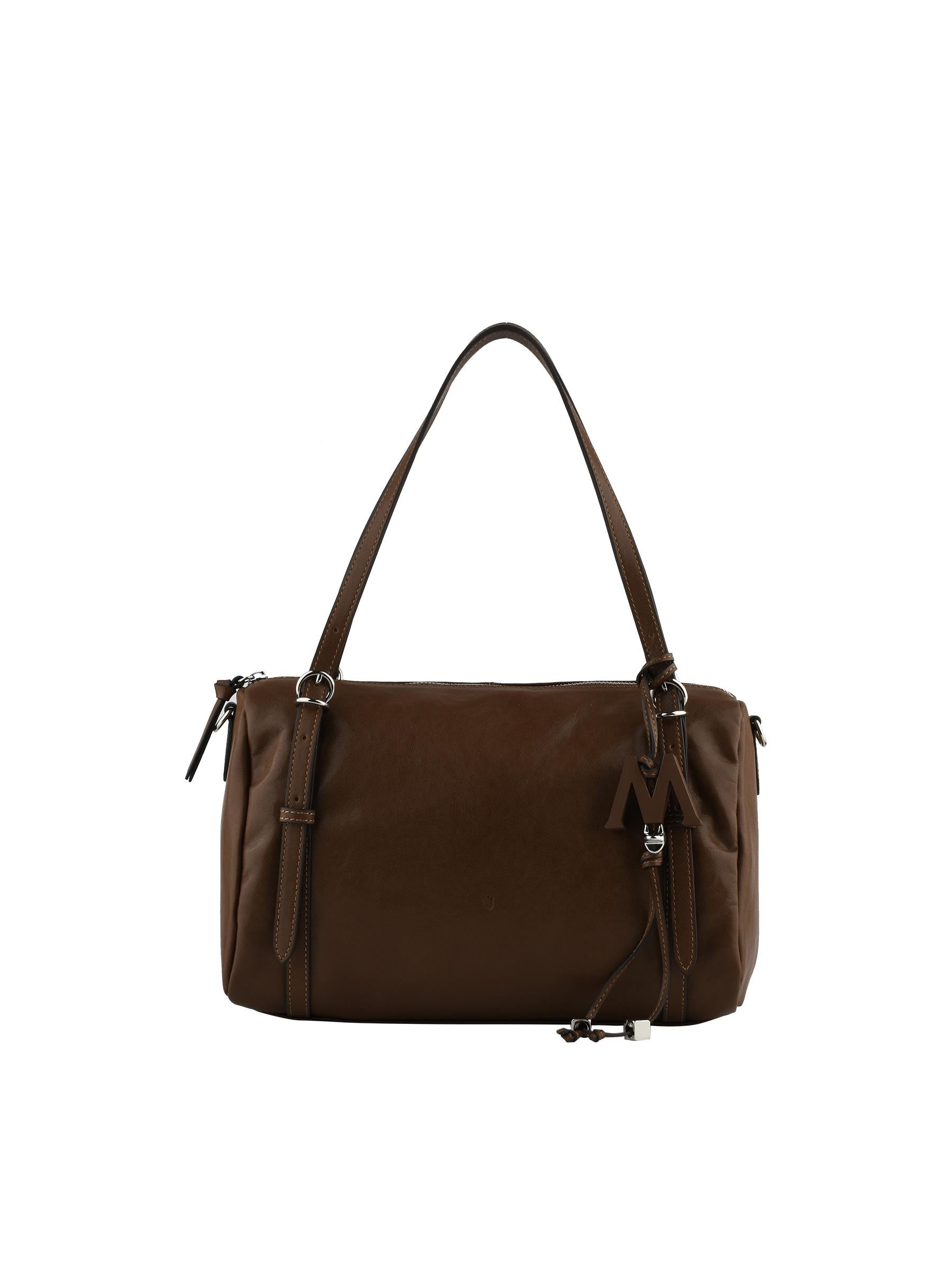 Albane - Sac porté épaule marron