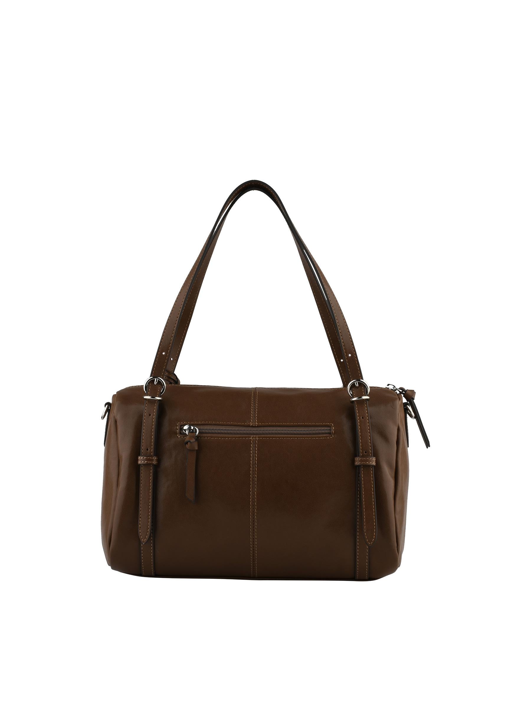 Albane - Sac porté épaule marron