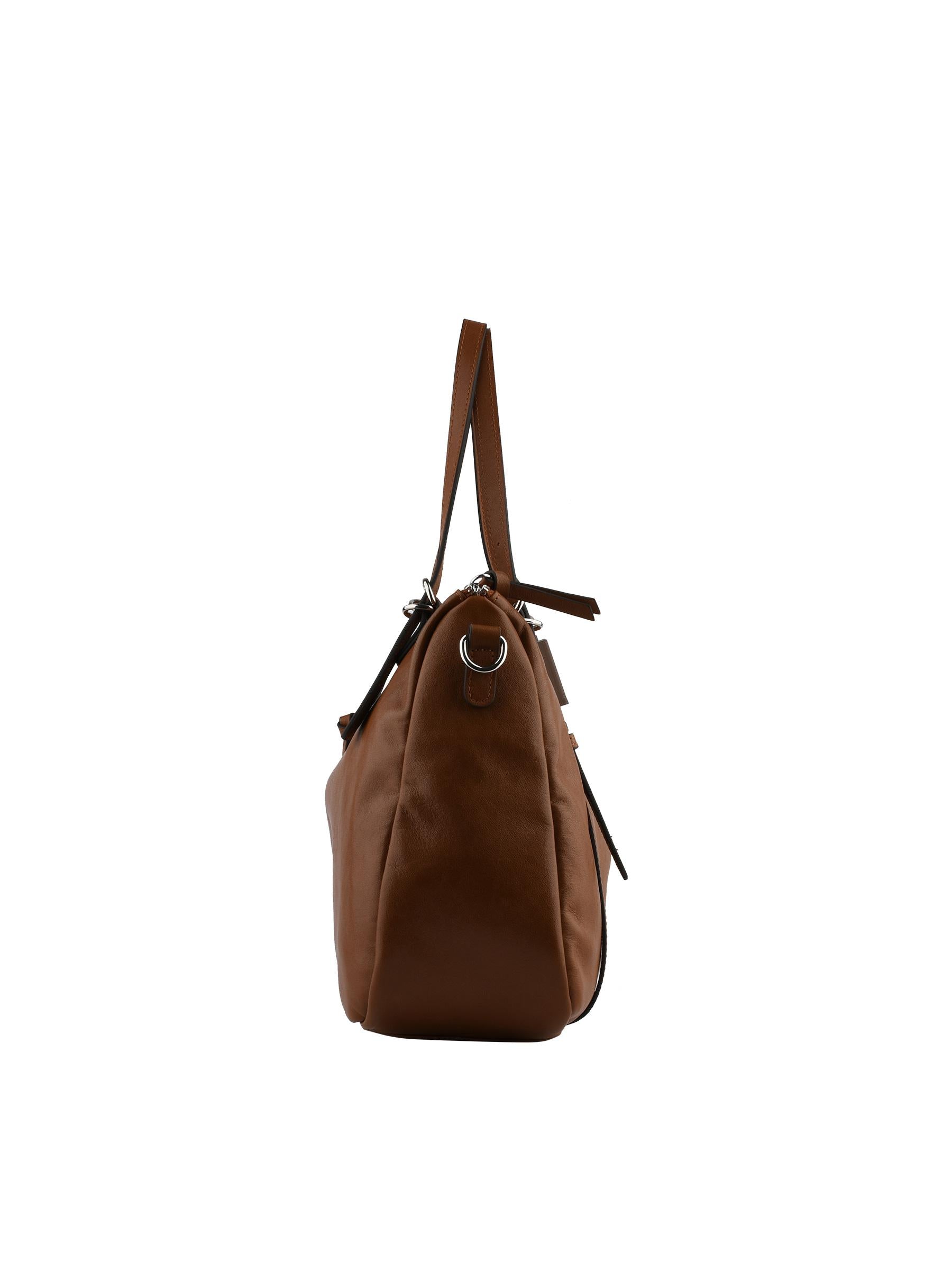 Albane - Sac porté main camel