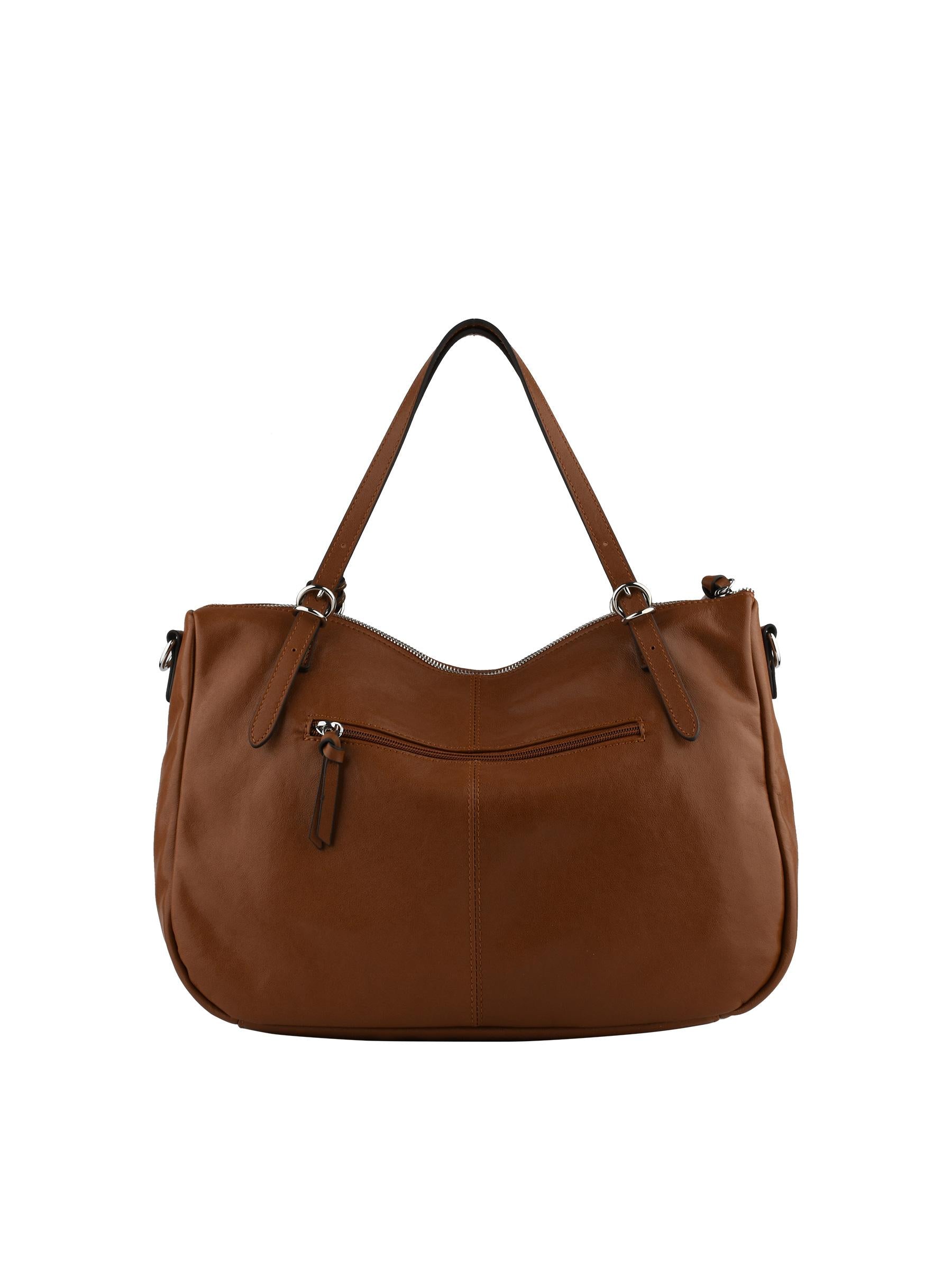 Albane - Sac porté main camel