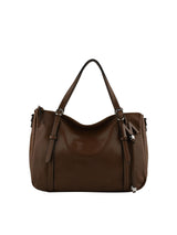 Albane - Sac porté main marron