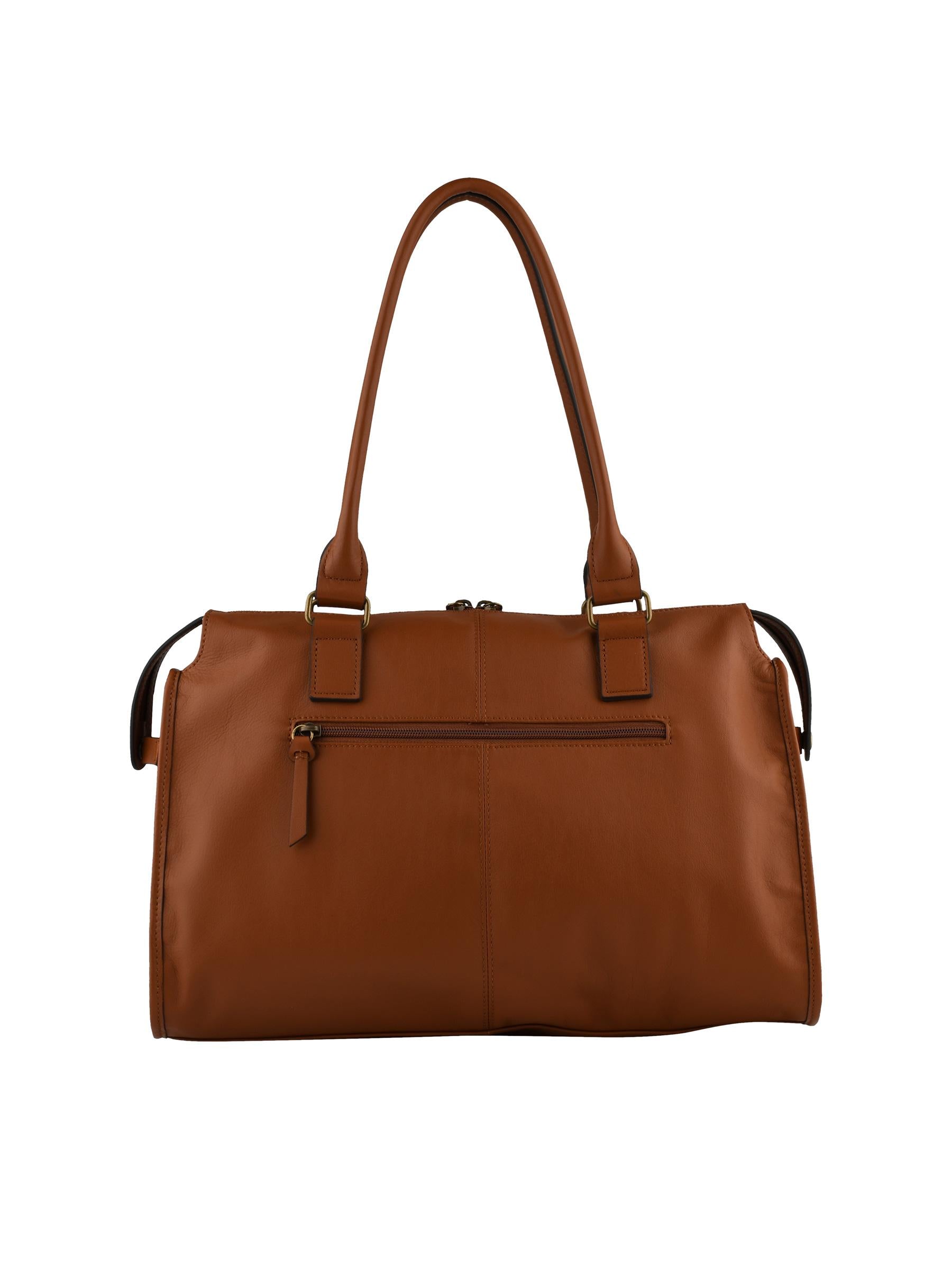 Millie - Sac shopping camel