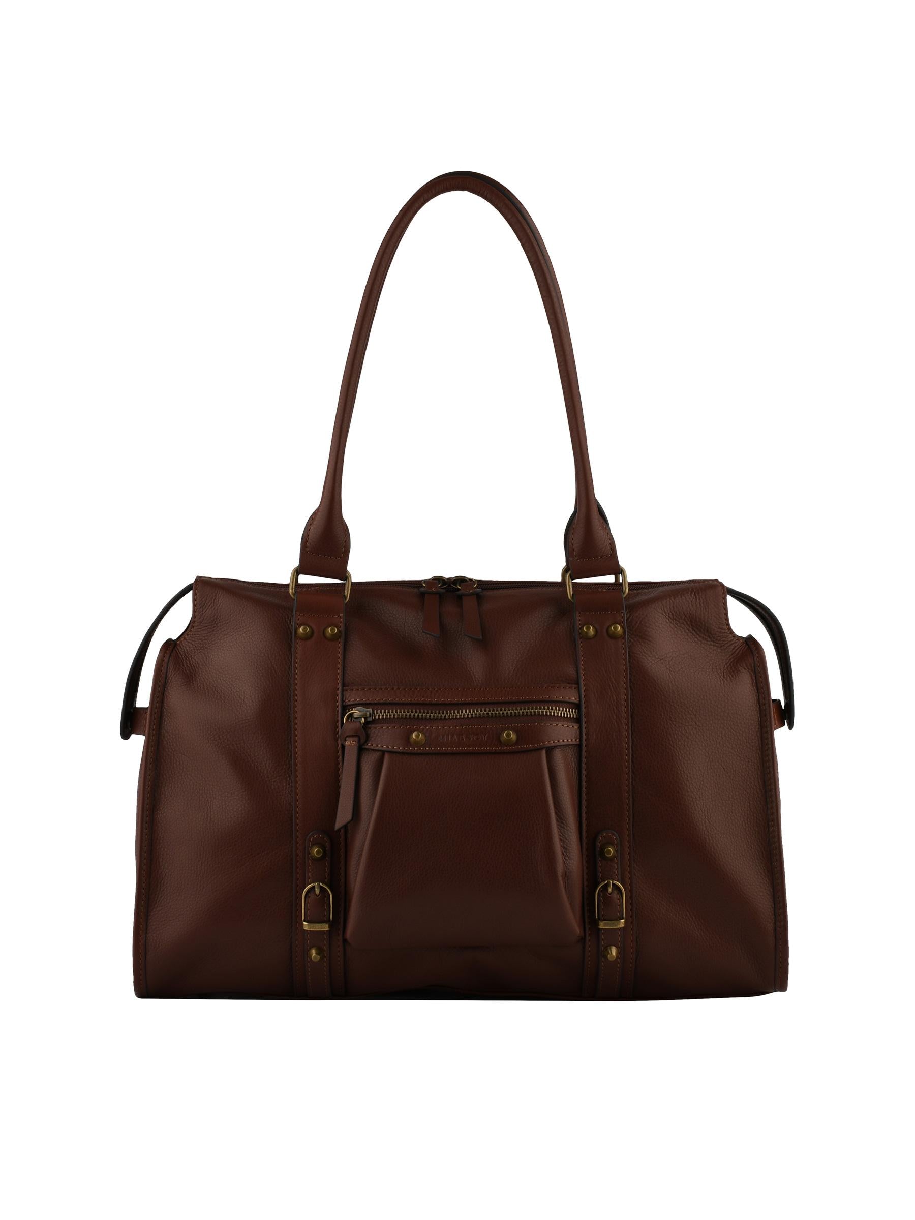 Millie - Sac shopping chocolat