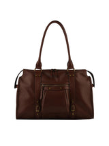 Millie - Sac shopping chocolat