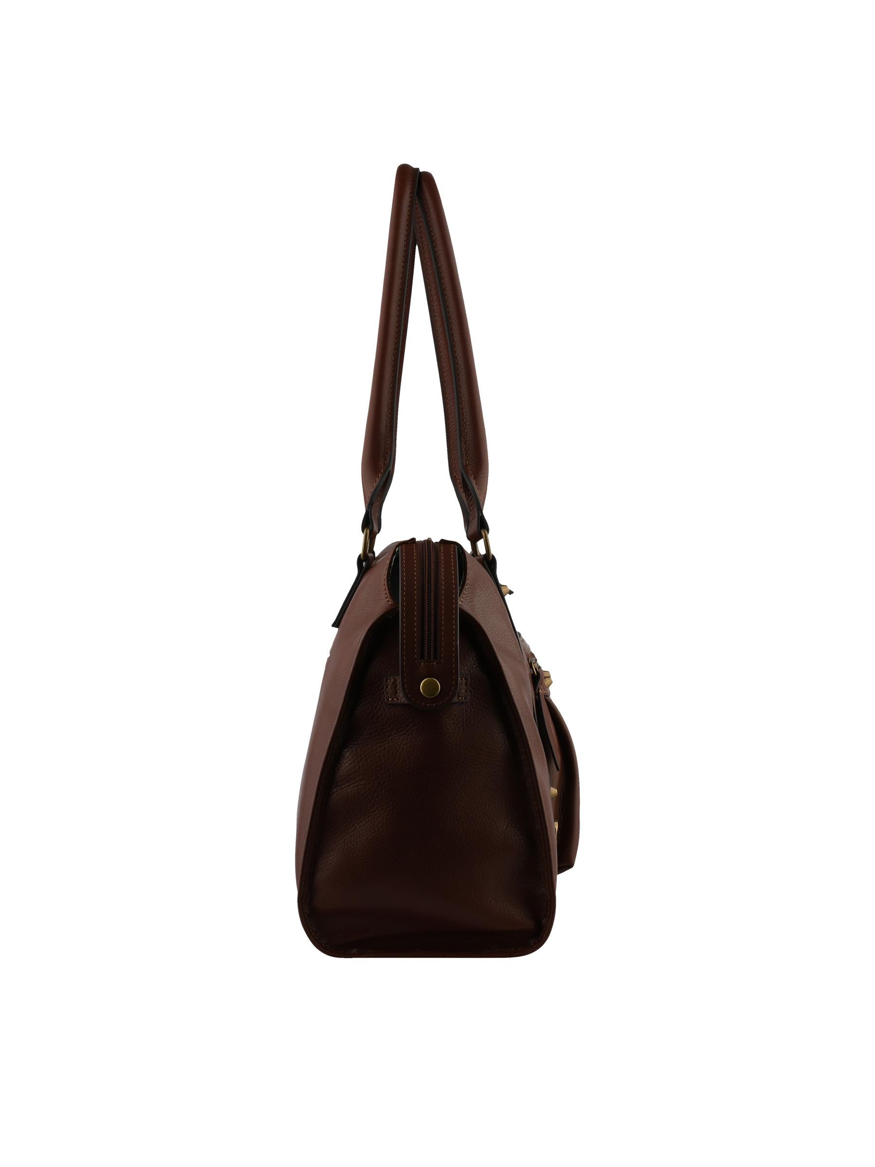 Millie - Sac shopping chocolat
