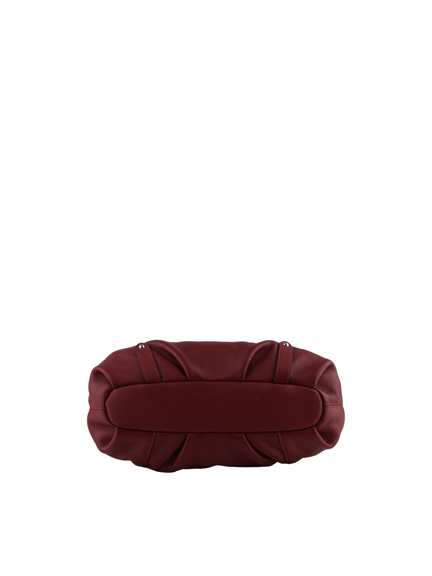 Ezra - Sac porté épaule bordeaux