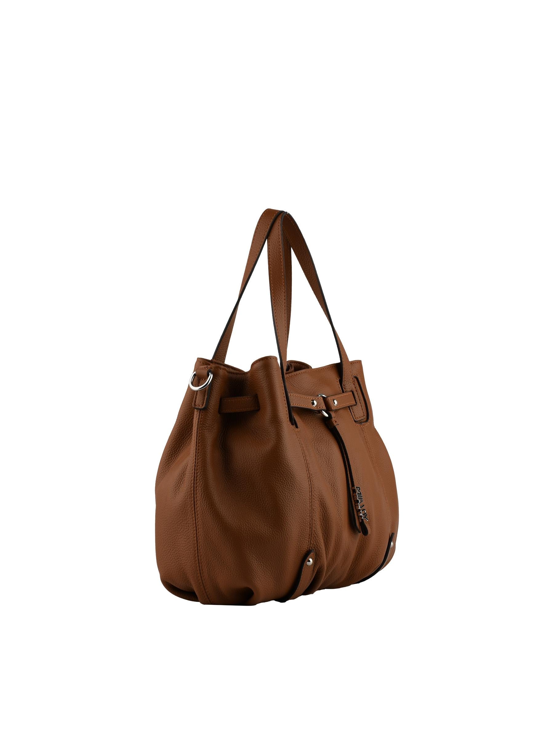 Ezra - Sac porté épaule camel