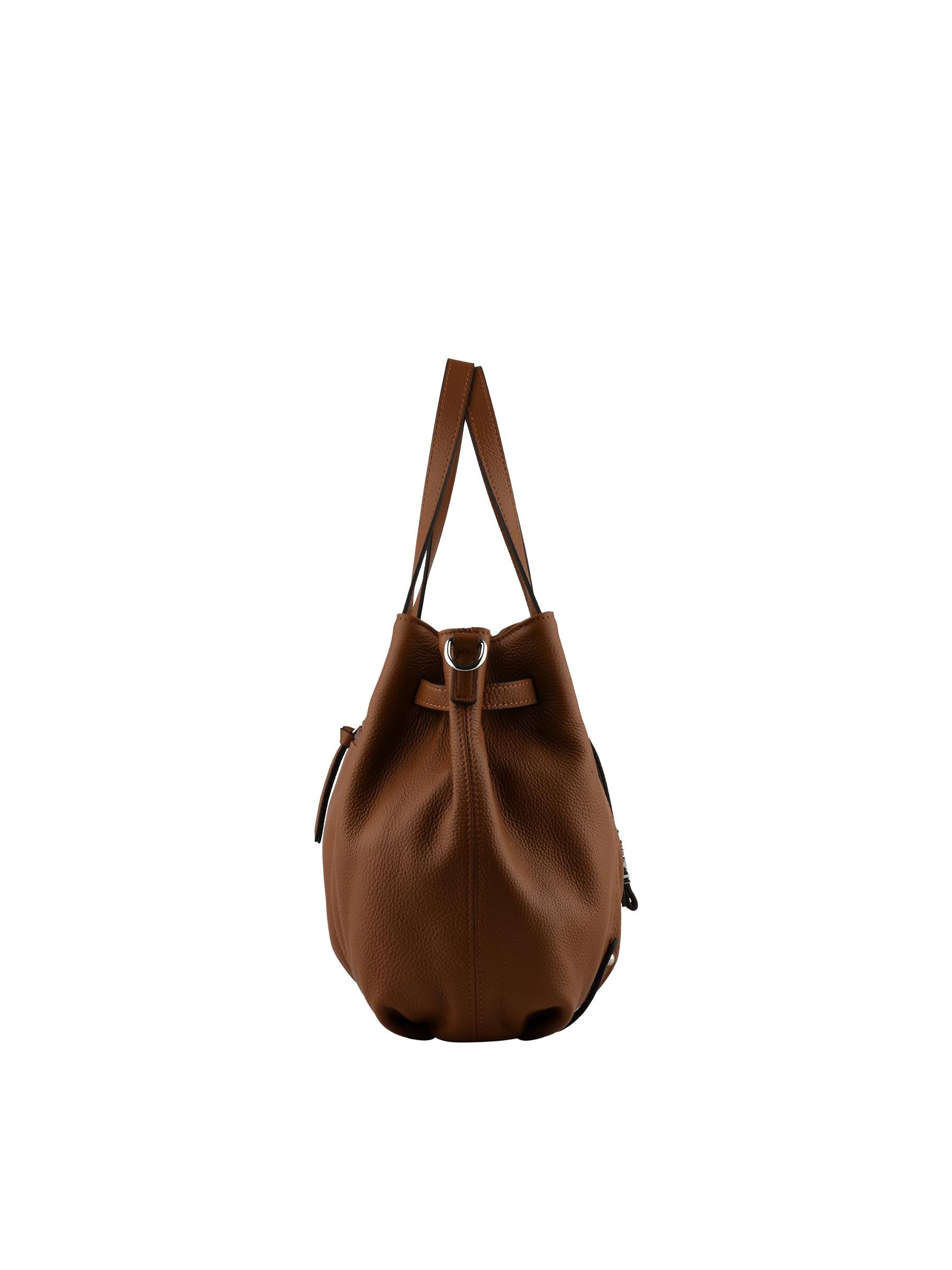 Ezra - Sac porté épaule camel
