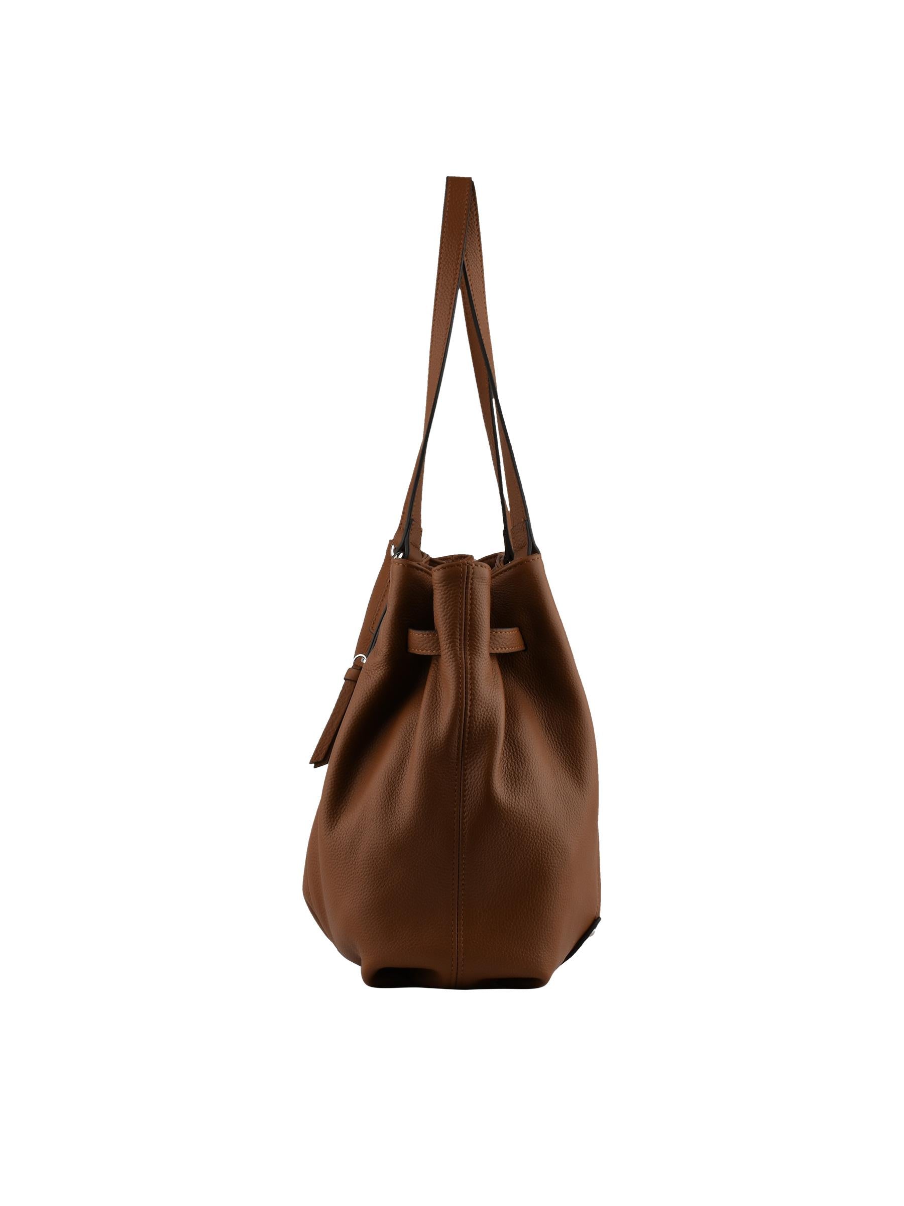 Ezra - Sac porté épaule camel