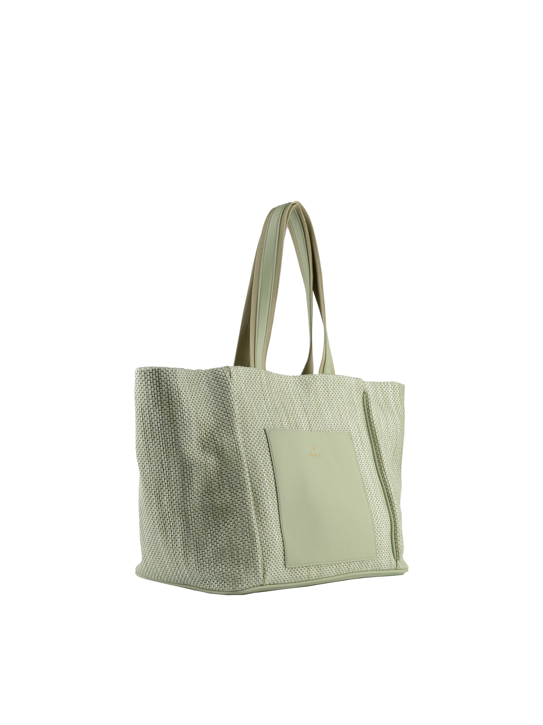 Giuliana - Sac shopping Sauge