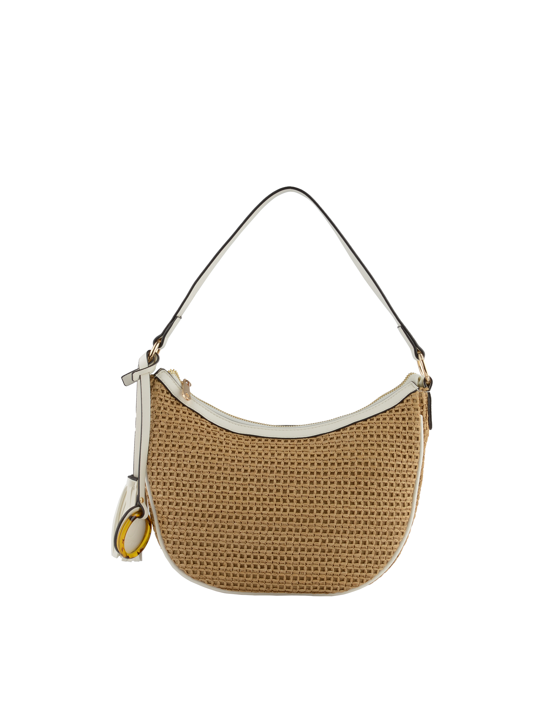 Kateleen - Porté épaule Beige/ Blanc