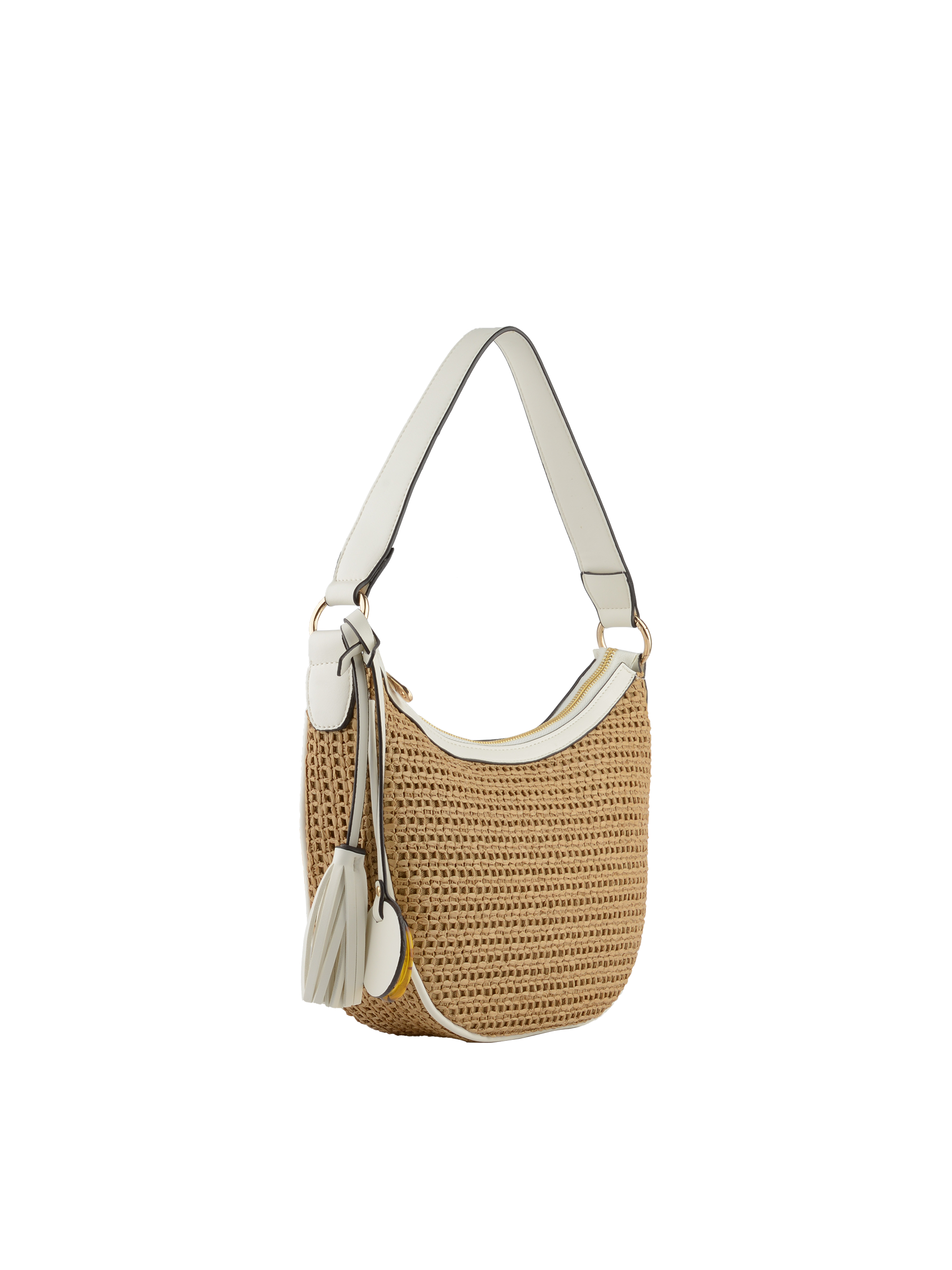 Kateleen - Porté épaule Beige/ Blanc