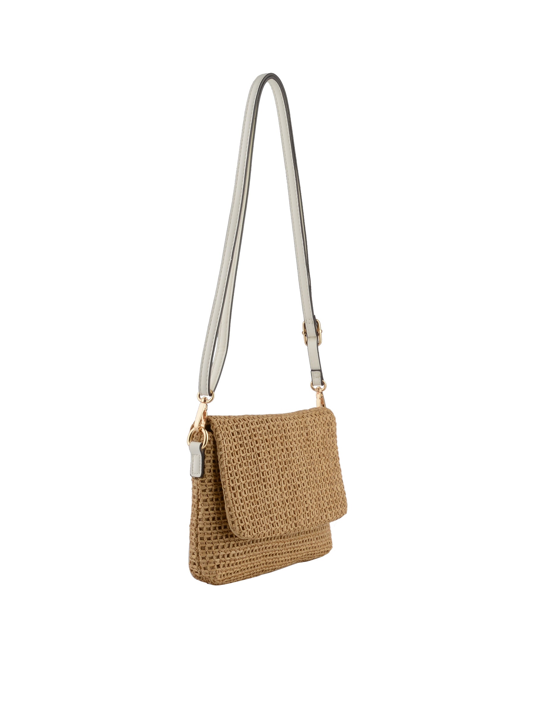 Kateleen - Porté travers Beige/ Blanc