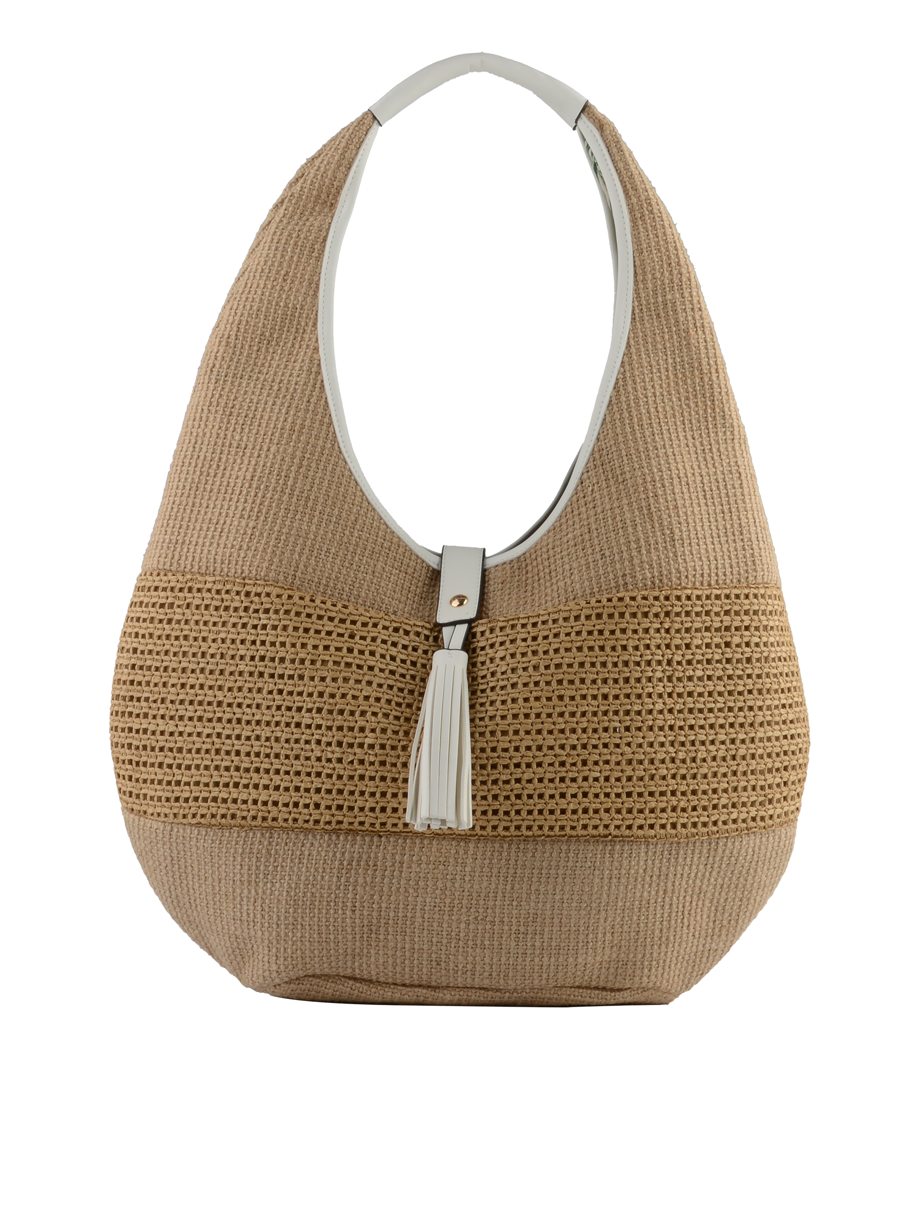 Kateleen - Porté épaule Beige / Blanc