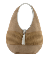Kateleen - Porté épaule Beige / Blanc