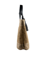 Kateleen - Sac shopping Beige/ Noir