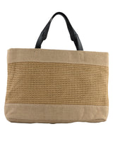 Kateleen - Sac shopping Beige/ Noir