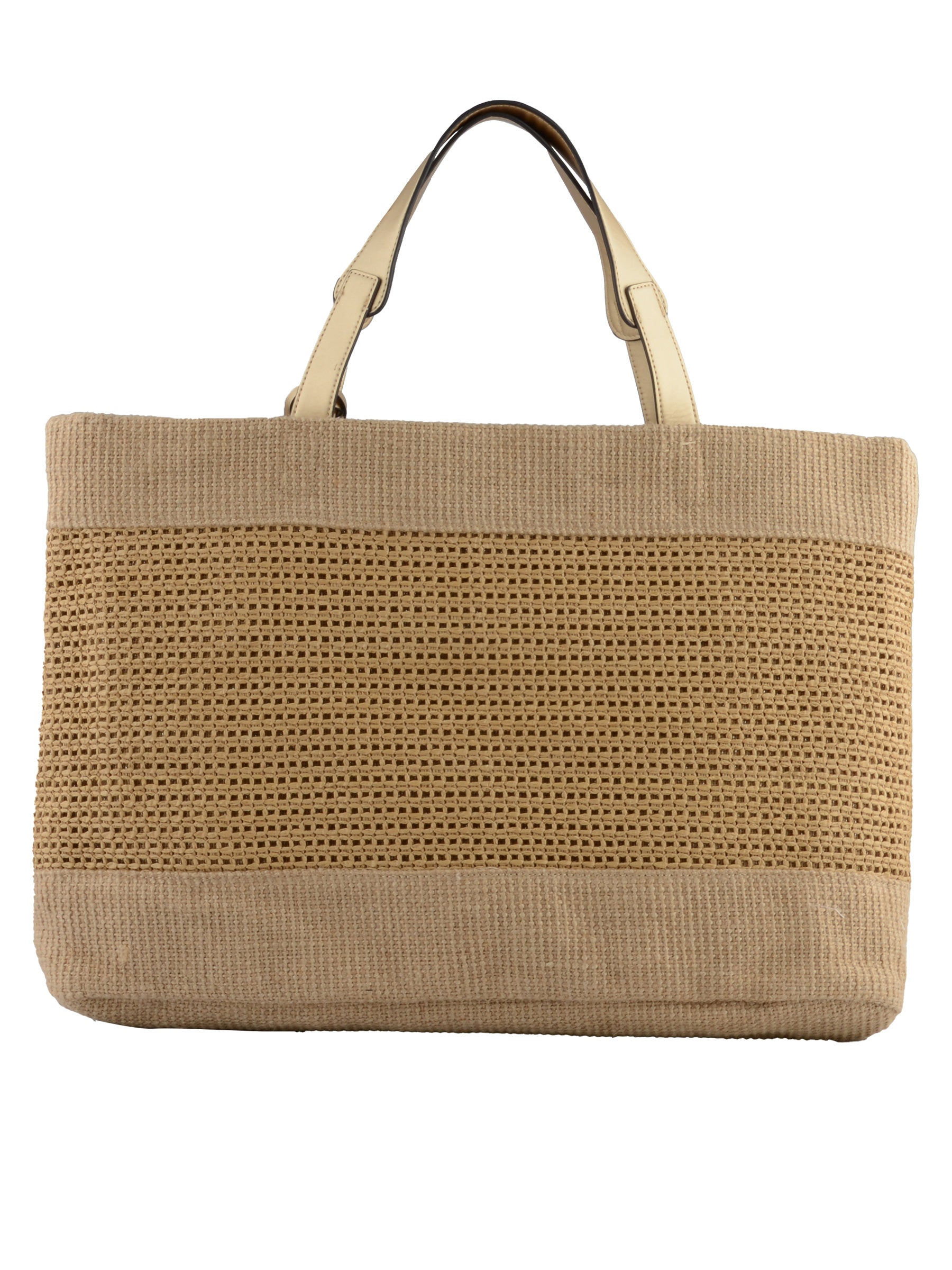 Kateleen - Sac shopping Beige/ Or