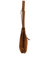 Camélia - Sac porté travers gold velours
