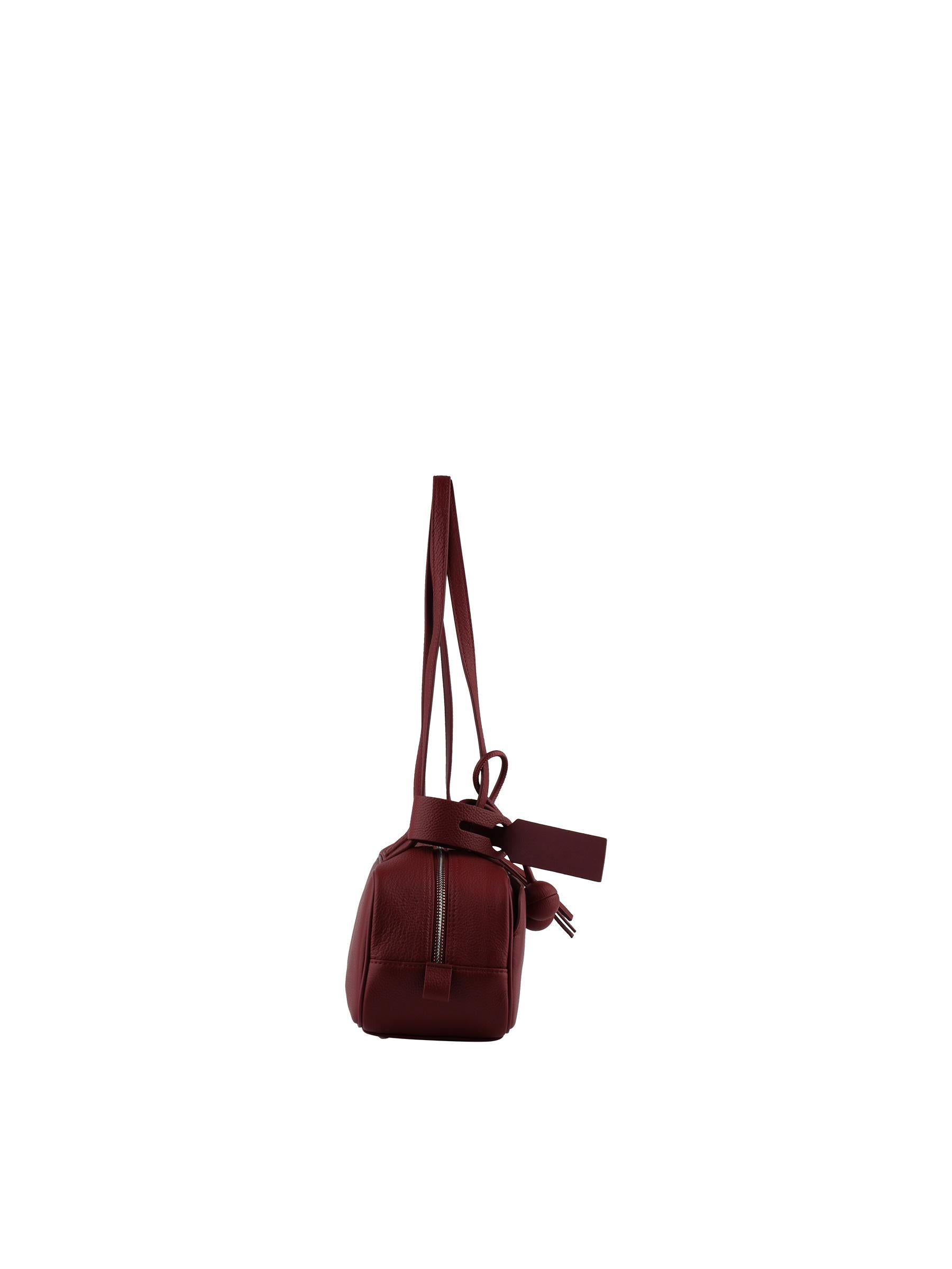 Camélia - Sac porté épaule bordeaux