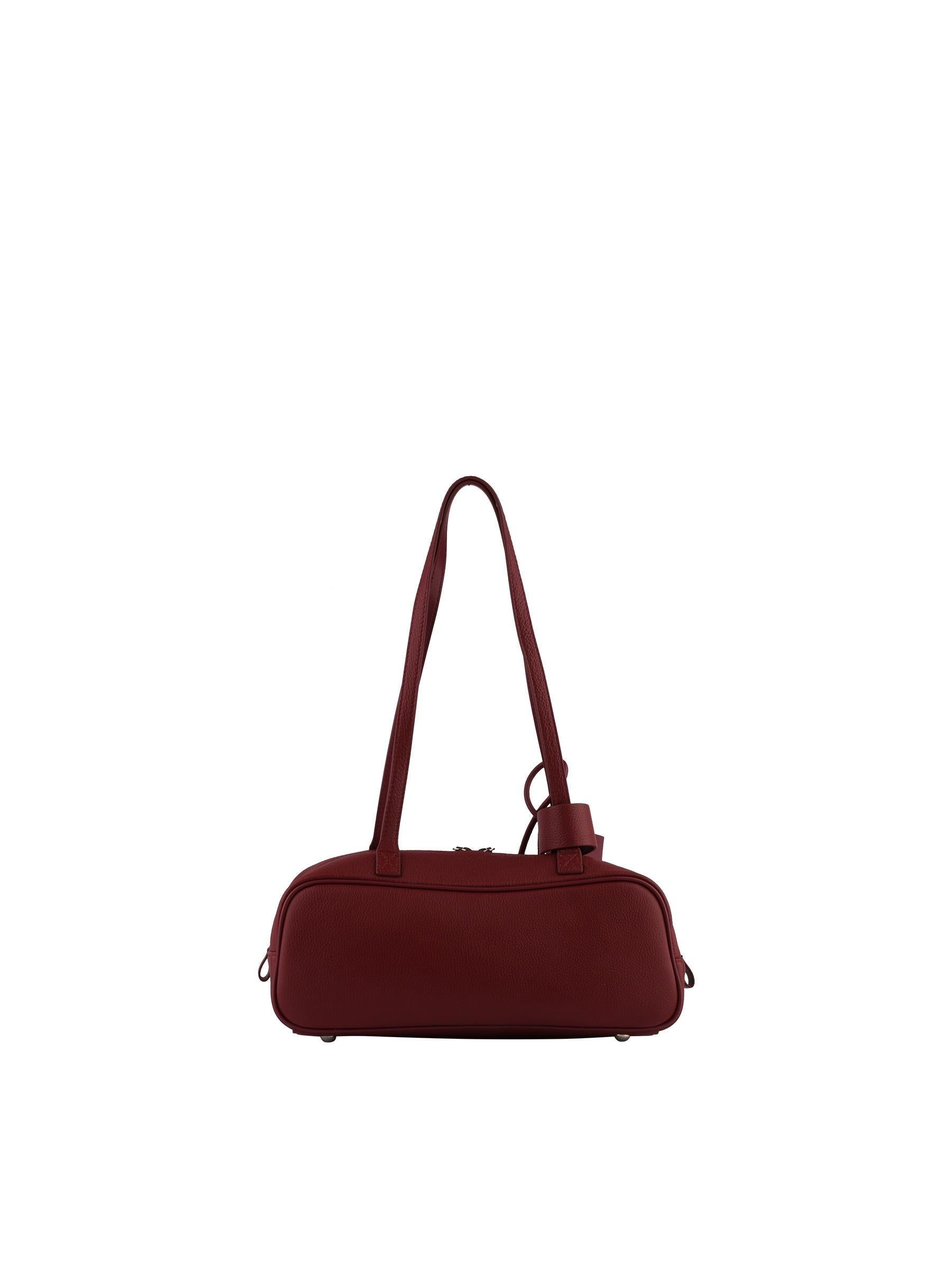 Camélia - Sac porté épaule bordeaux