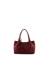 Camélia - Sac porté épaule bordeaux