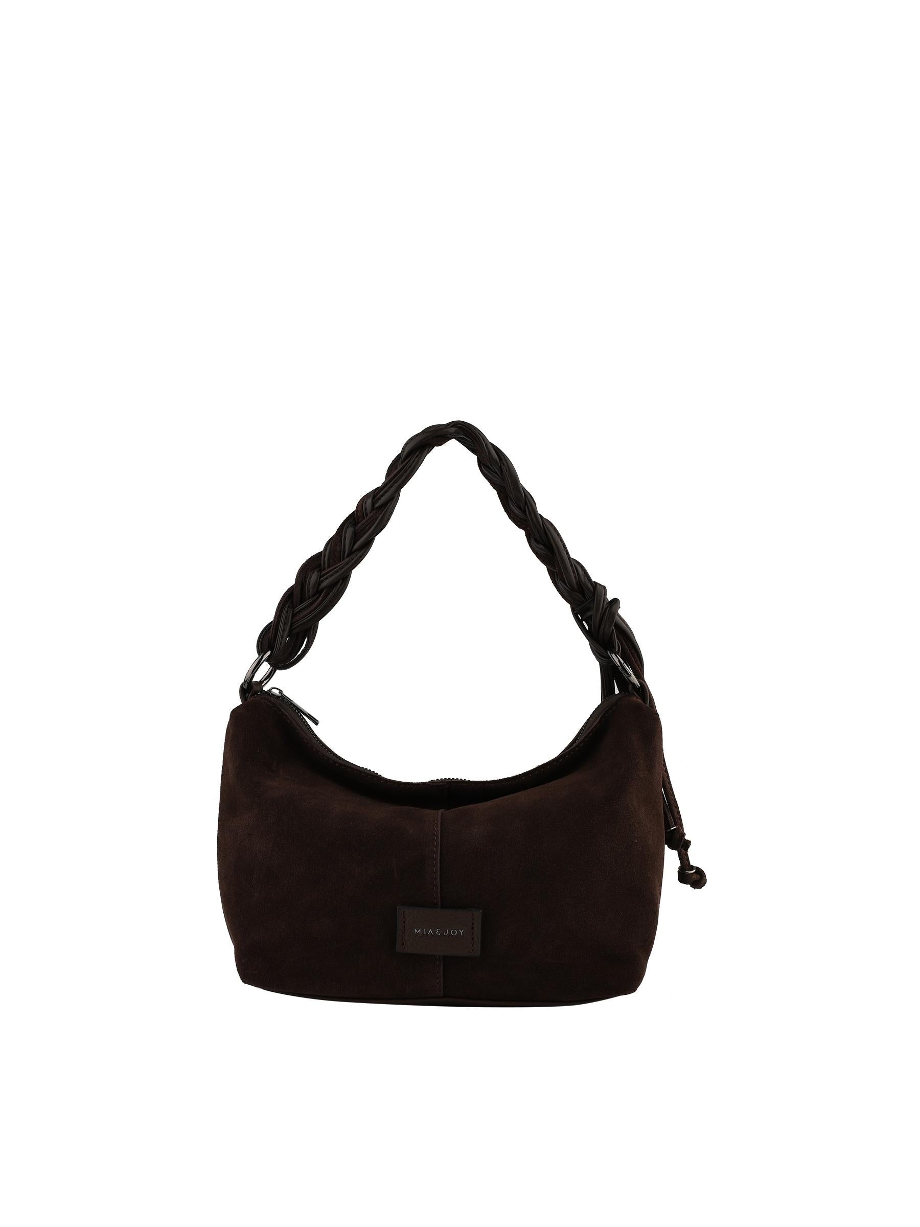 Dina - Sac porté épaule taupe