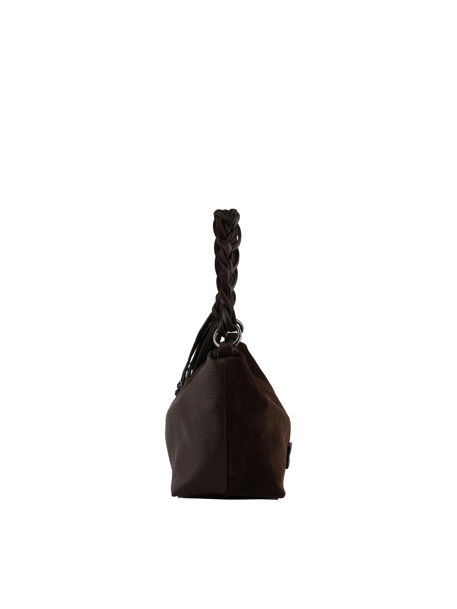 Dina - Sac porté épaule taupe