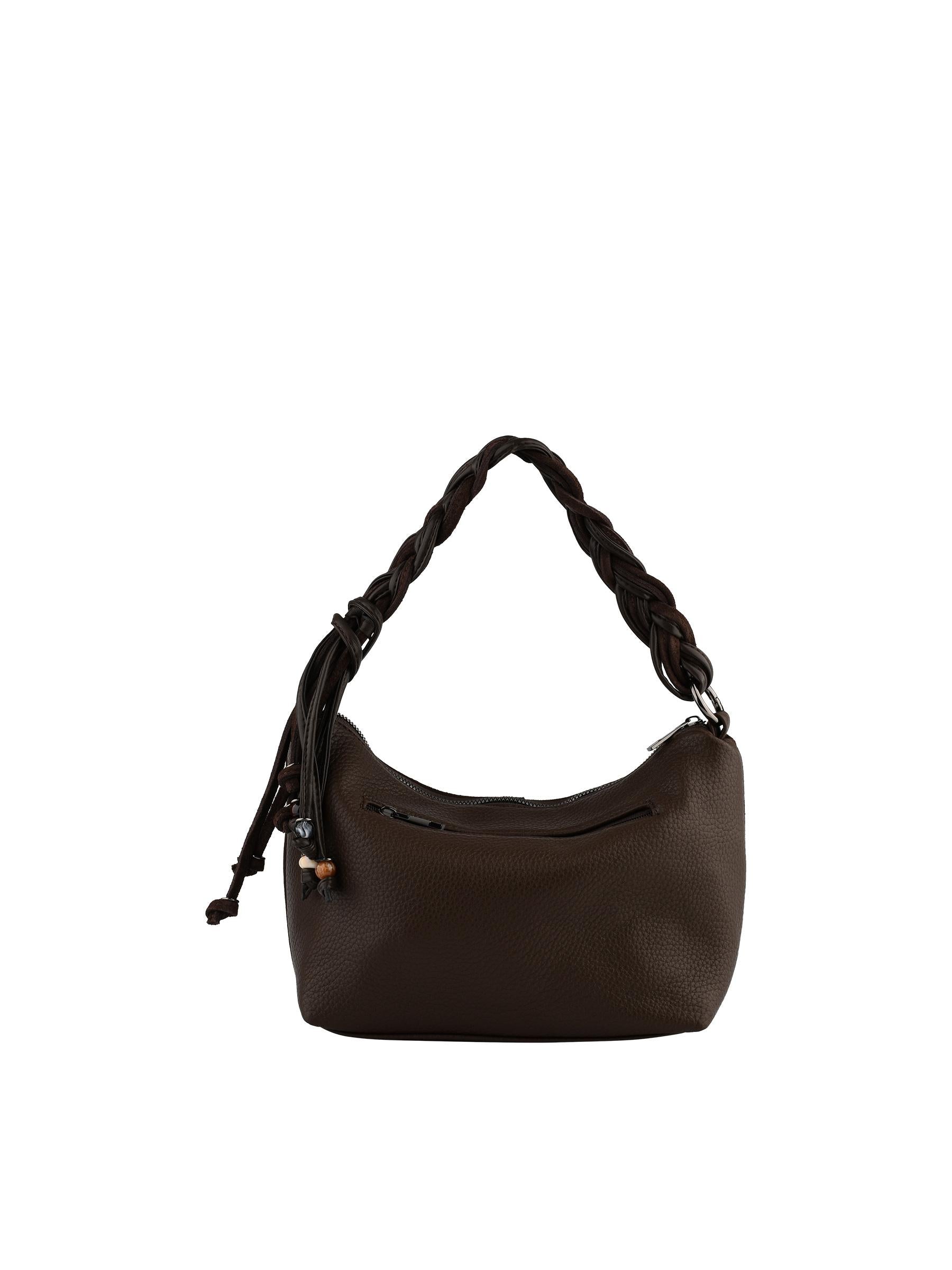 Dina - Sac porté épaule taupe