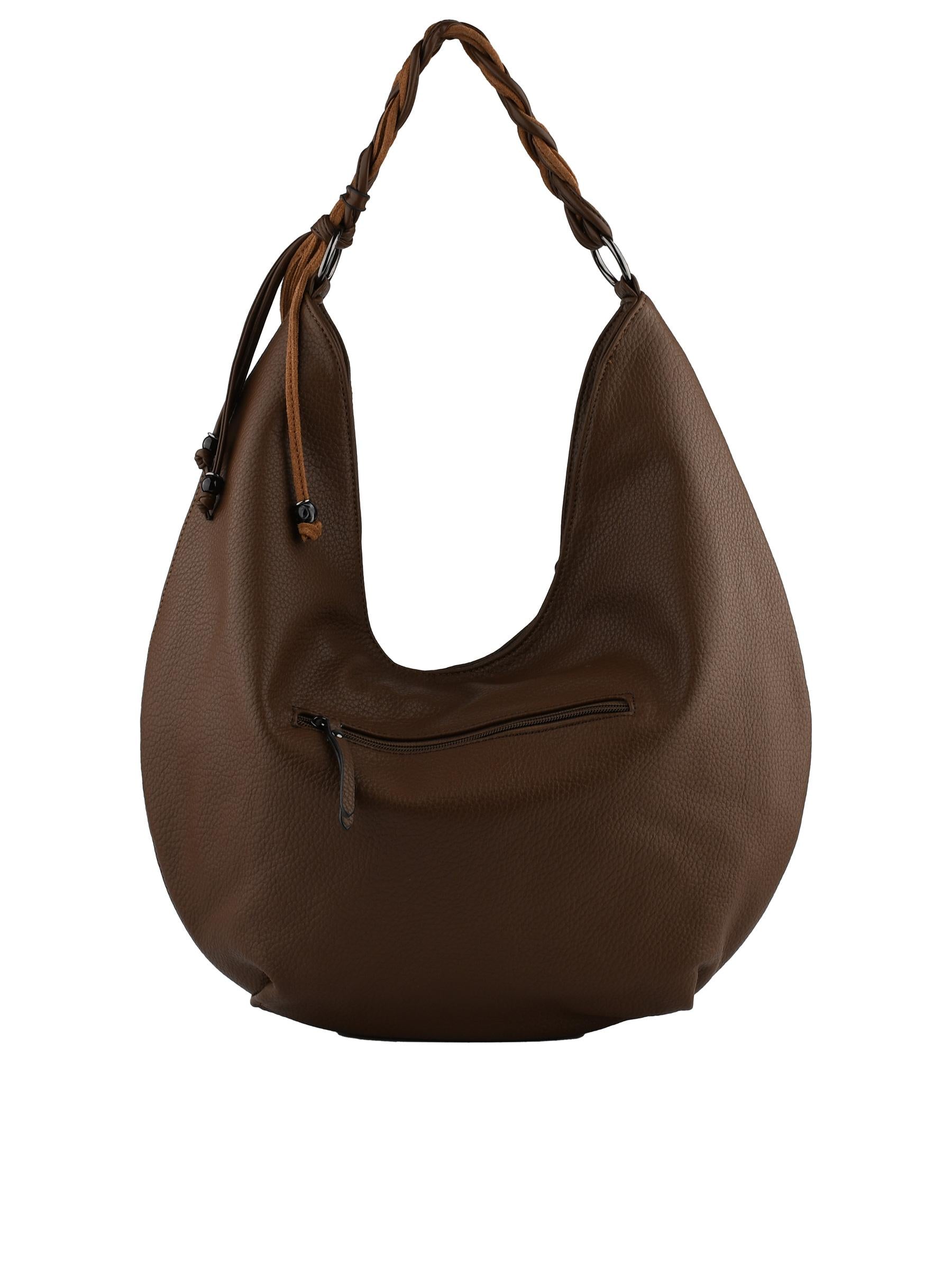 Dina - Sac porté épaule marron